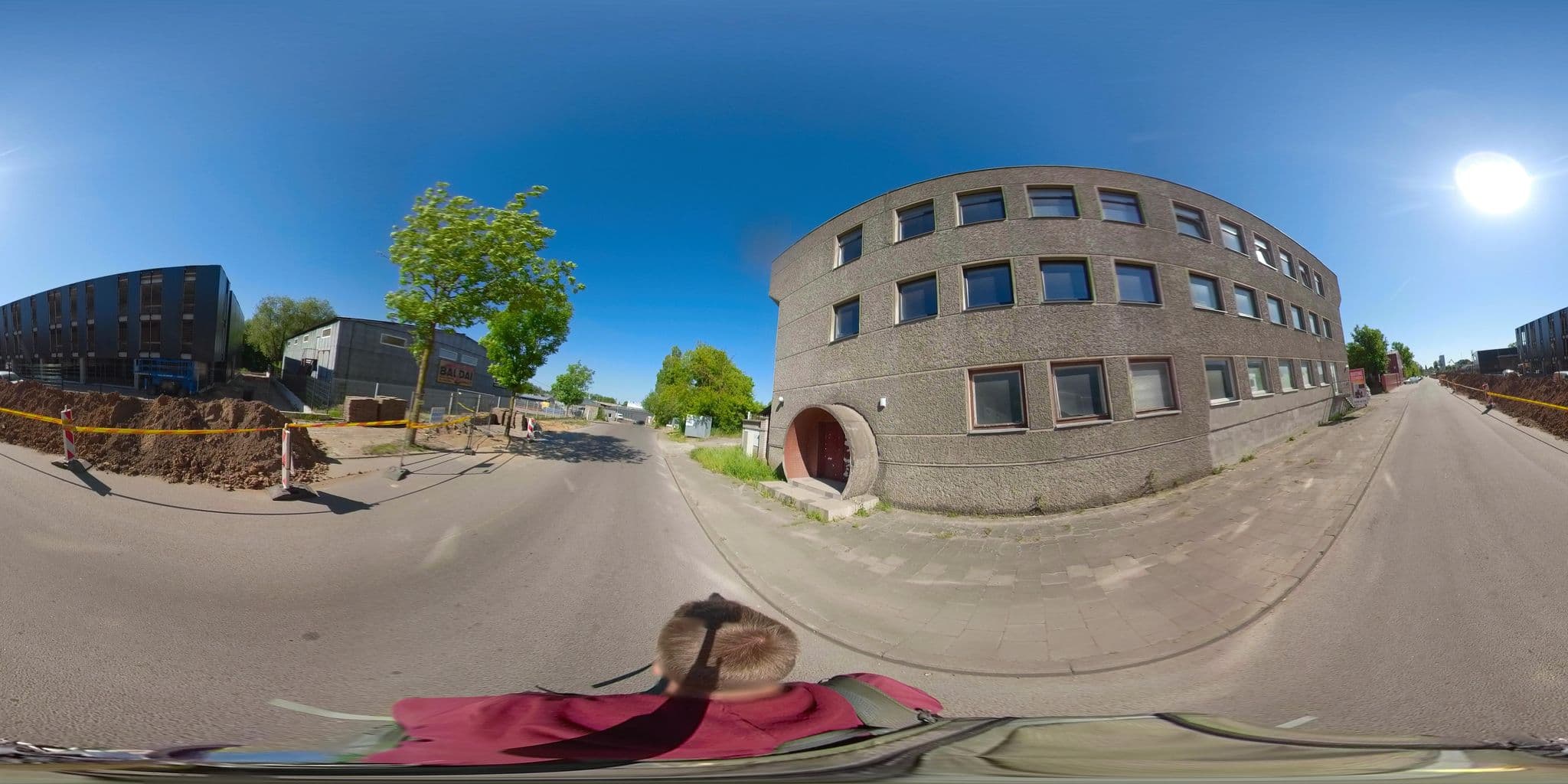 Street view near BAZZE Hostel, Klaipėda — © skyo (CC BY-SA · Mapillary)