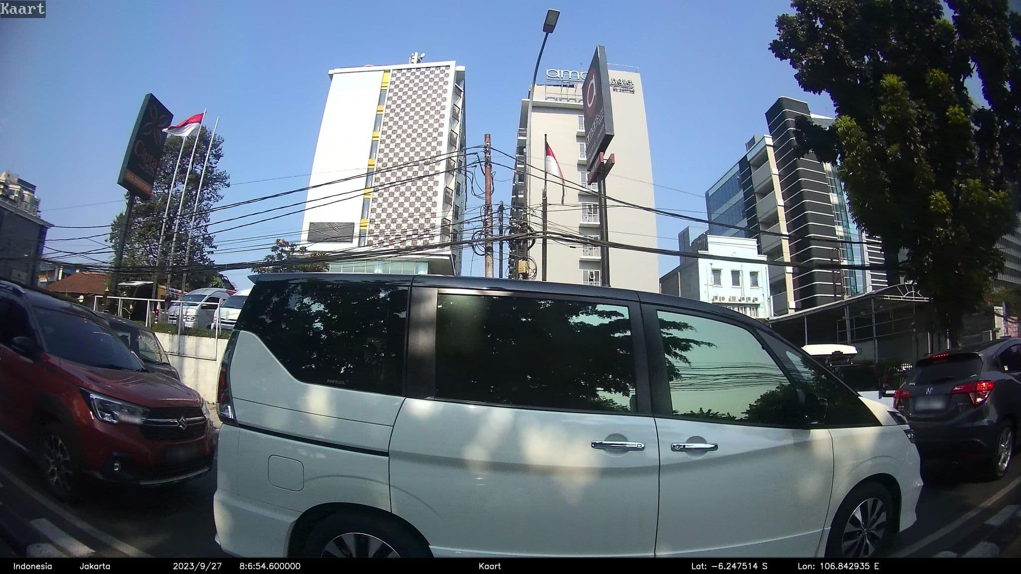 Street view near Cipta Hotel Pancoran, Jakarta — © kaart_2 (CC BY-SA · Mapillary)