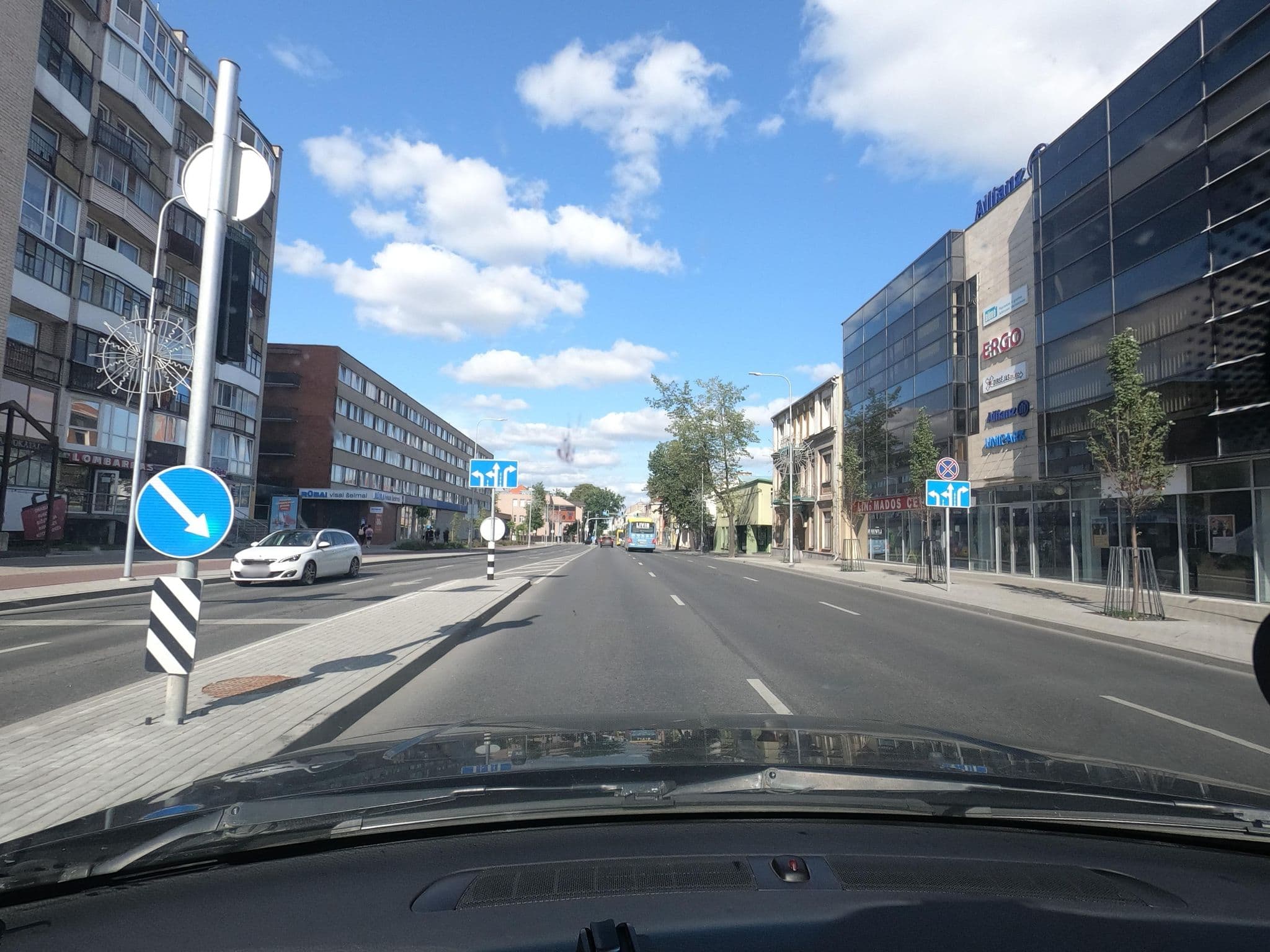 Street view near ITAJA apartment, Šiauliai — © ursus (CC BY-SA · Mapillary)