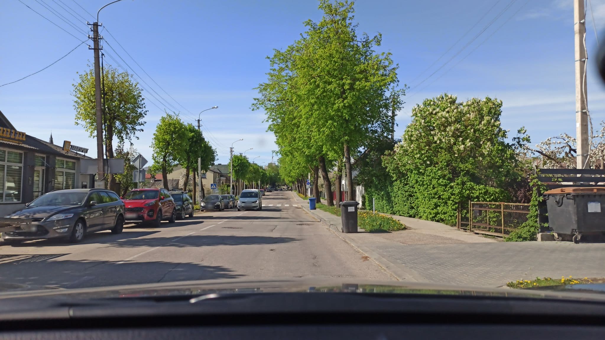 Street view near SI Apartments, Šiauliai — © deleted_user (CC BY-SA · Mapillary)
