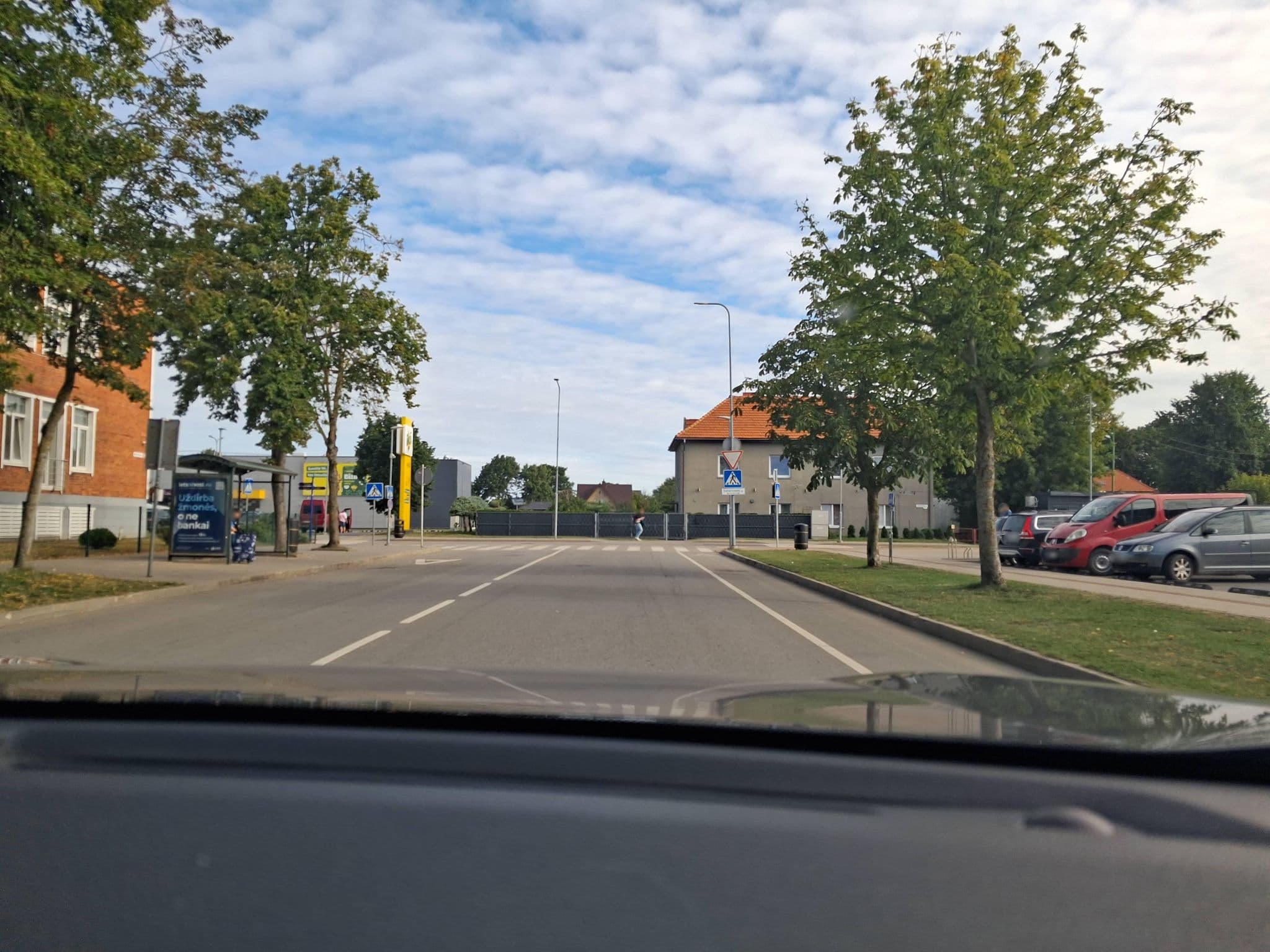 Street view near Svečių namai Amber Vila, Šventoji — © RaimondasK_Vakaru (CC BY-SA · Mapillary)