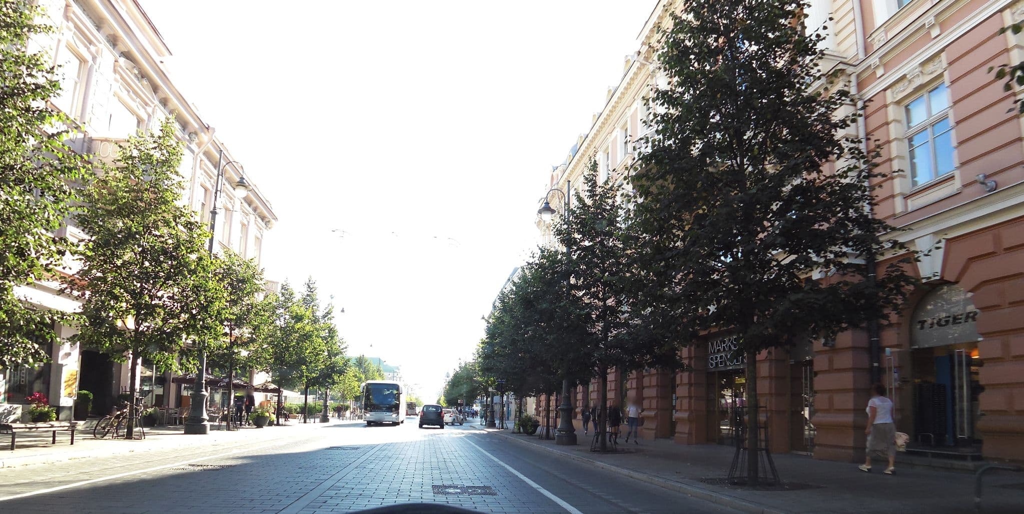 Street view near 15th Avenue Hotel, Vilnius — © aurimas (CC BY-SA · Mapillary)