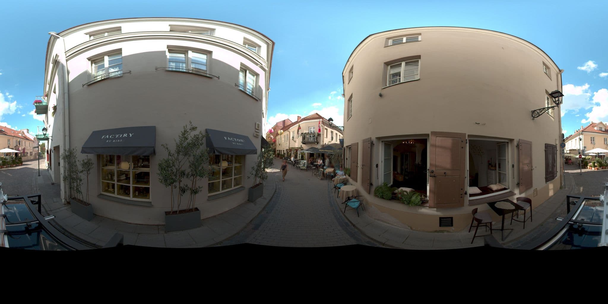 Street view near Gaono Residence Apartments, Vilnius — © vms (CC BY-SA · Mapillary)