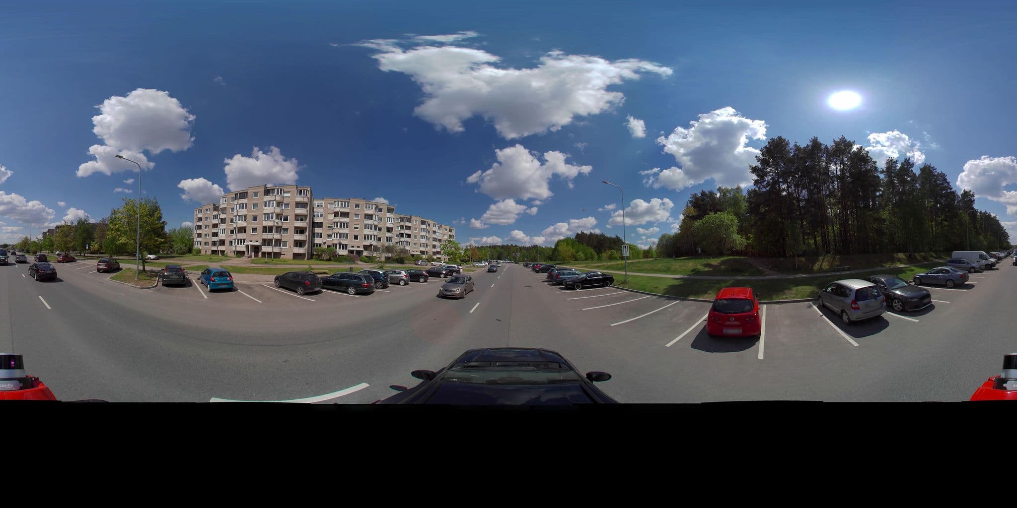 Street view near Lakajų Valtinė, Pilaitė — © vms (CC BY-SA · Mapillary)