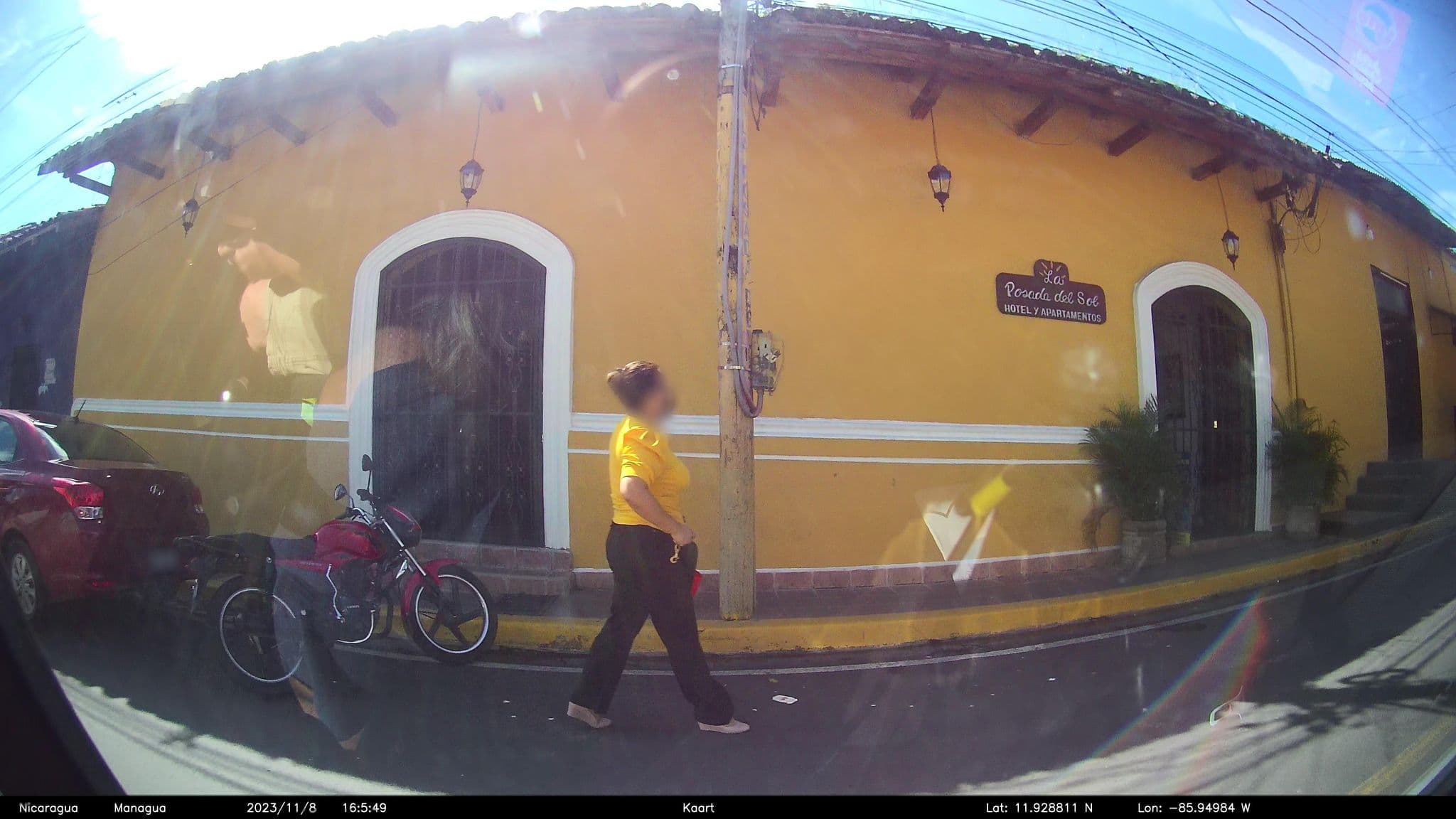 Street view near Hotel La Posada Del Sol, Granada — © kaart_1 (CC BY-SA · Mapillary)