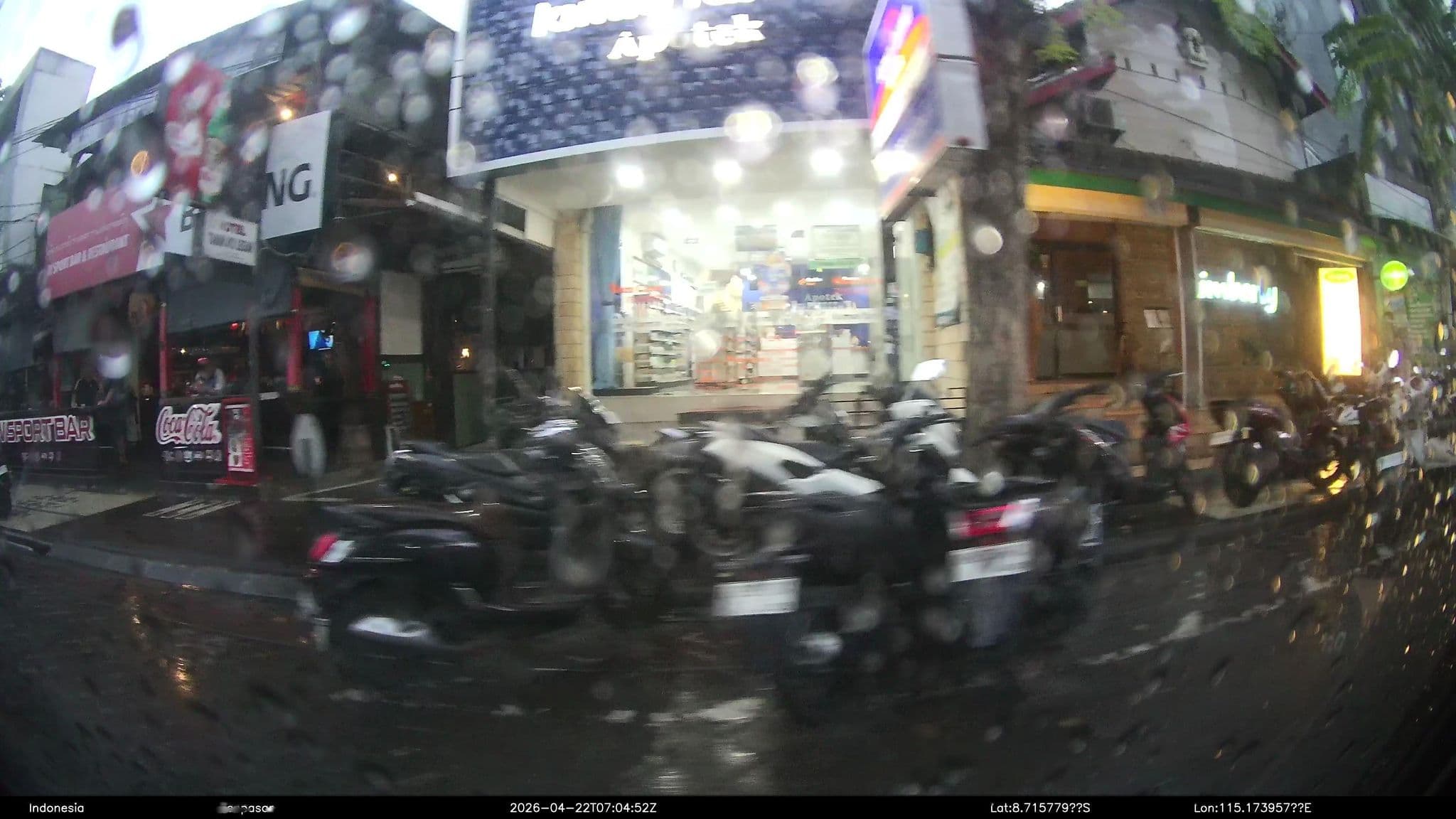 Street view near Puri Mangga Bungalow, Kuta