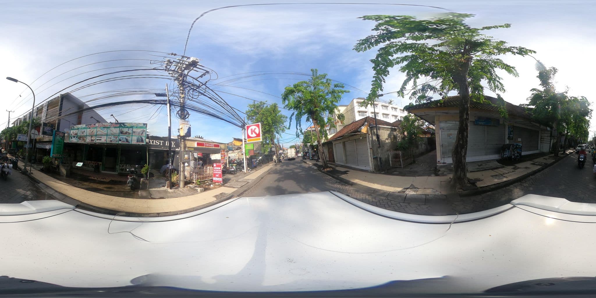 Street view near Pudjawan Hotel, Kuta