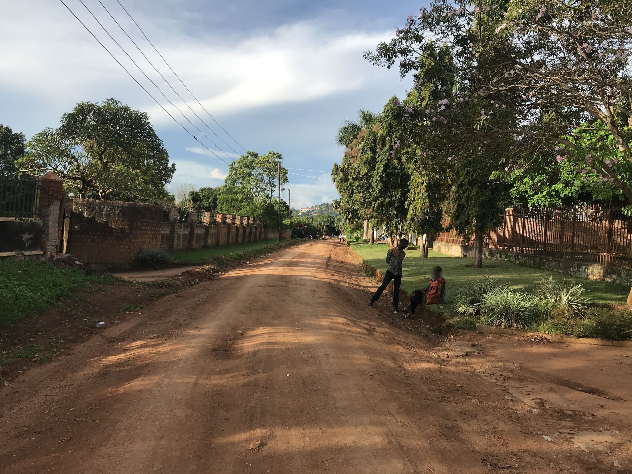 Street view near Skyway Hotel, Entebbe — © matilda (CC BY-SA · Mapillary)