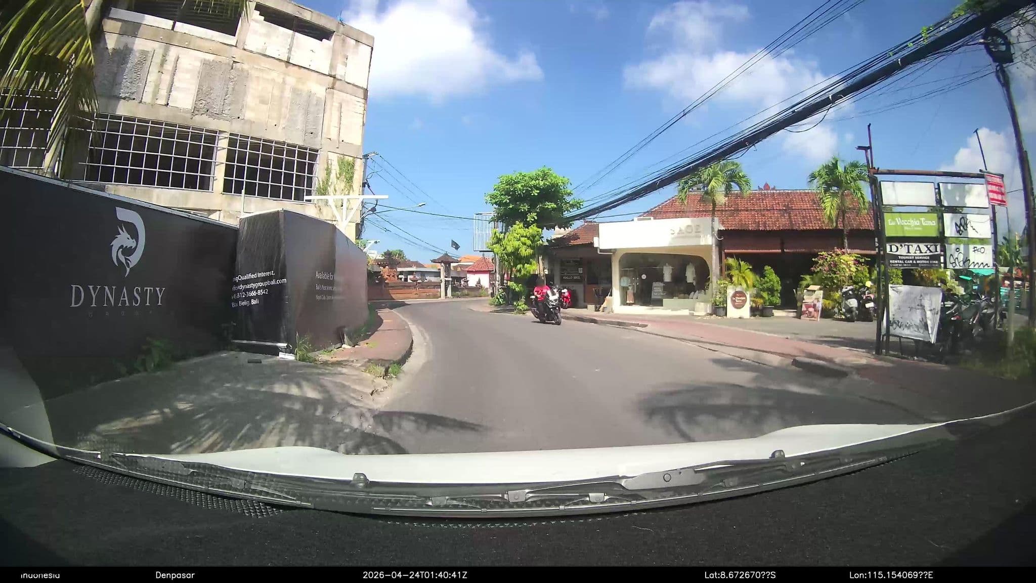 Street view near Indah Homestay, Legian