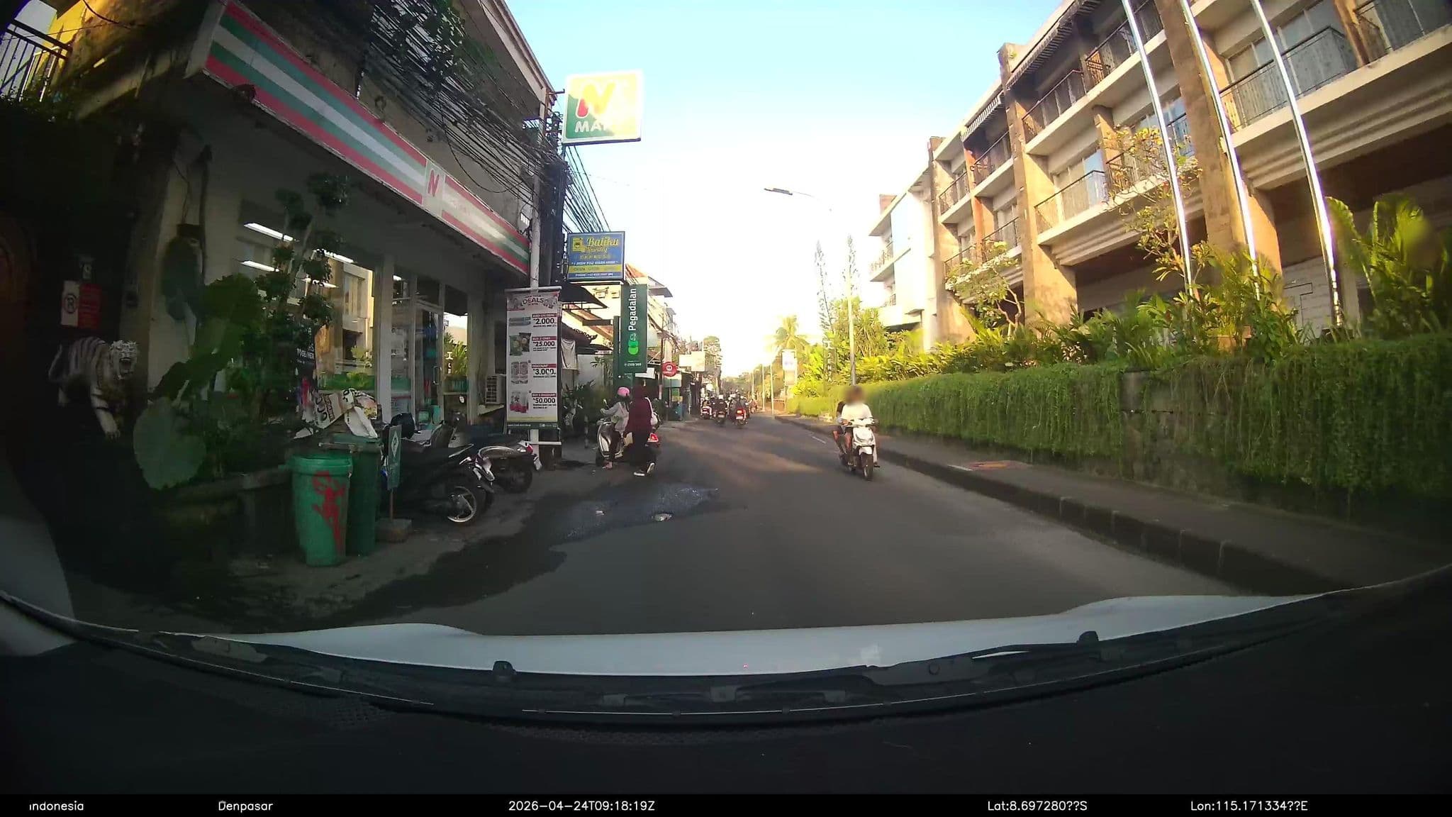 Street view near TS Suites, Legian — © Kaart---FRONT (CC BY-SA · Mapillary)