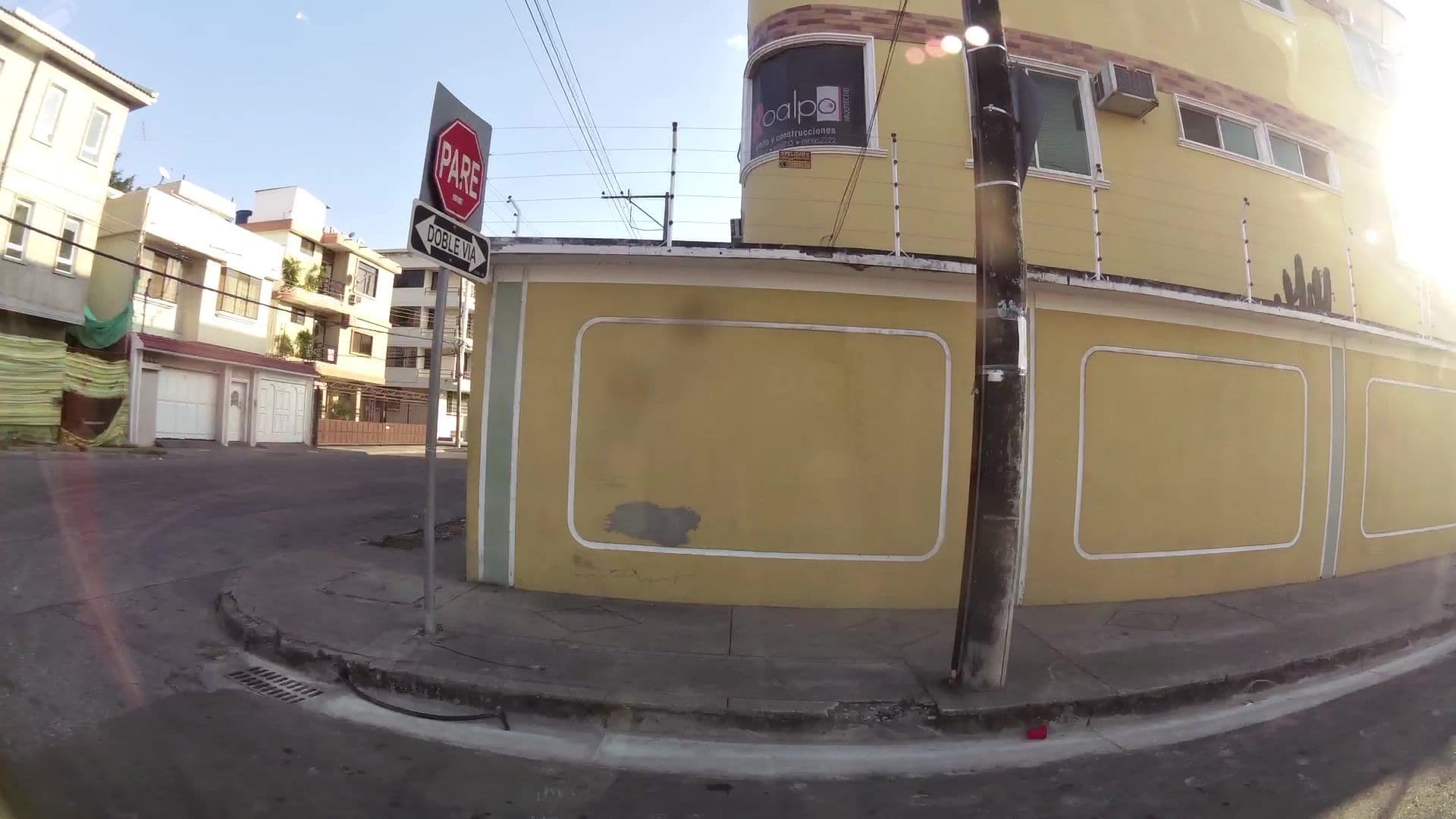 Street view near El Doral suites, Guayaquil — © kaartcam (CC BY-SA · Mapillary)