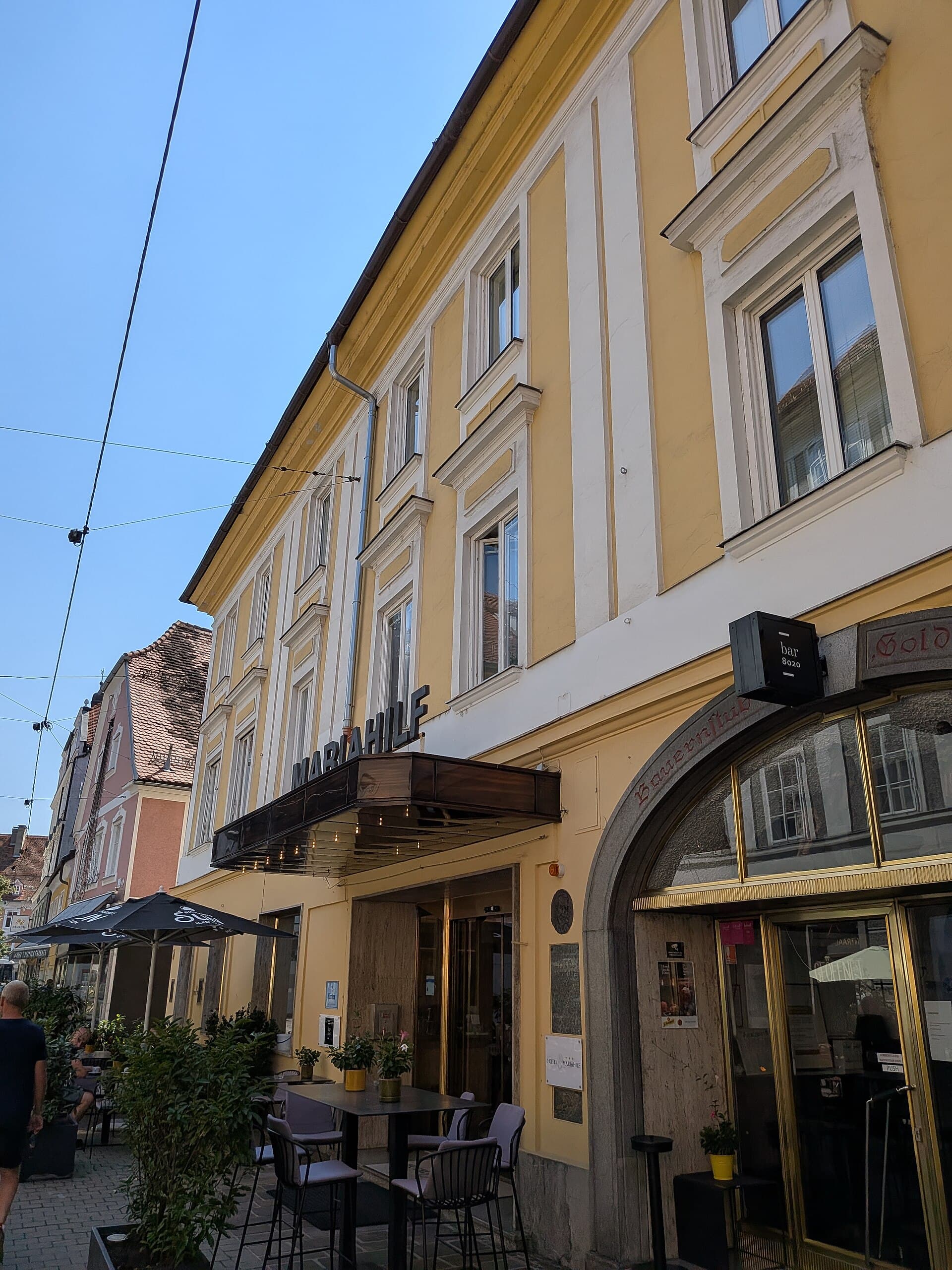 Hotel Mariahilf (via Wikimedia Commons, CC BY-SA 3.0)