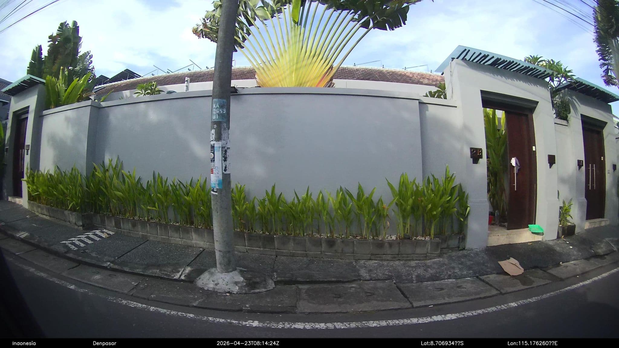 Street view near Anemalou Villas & Spa, Legian