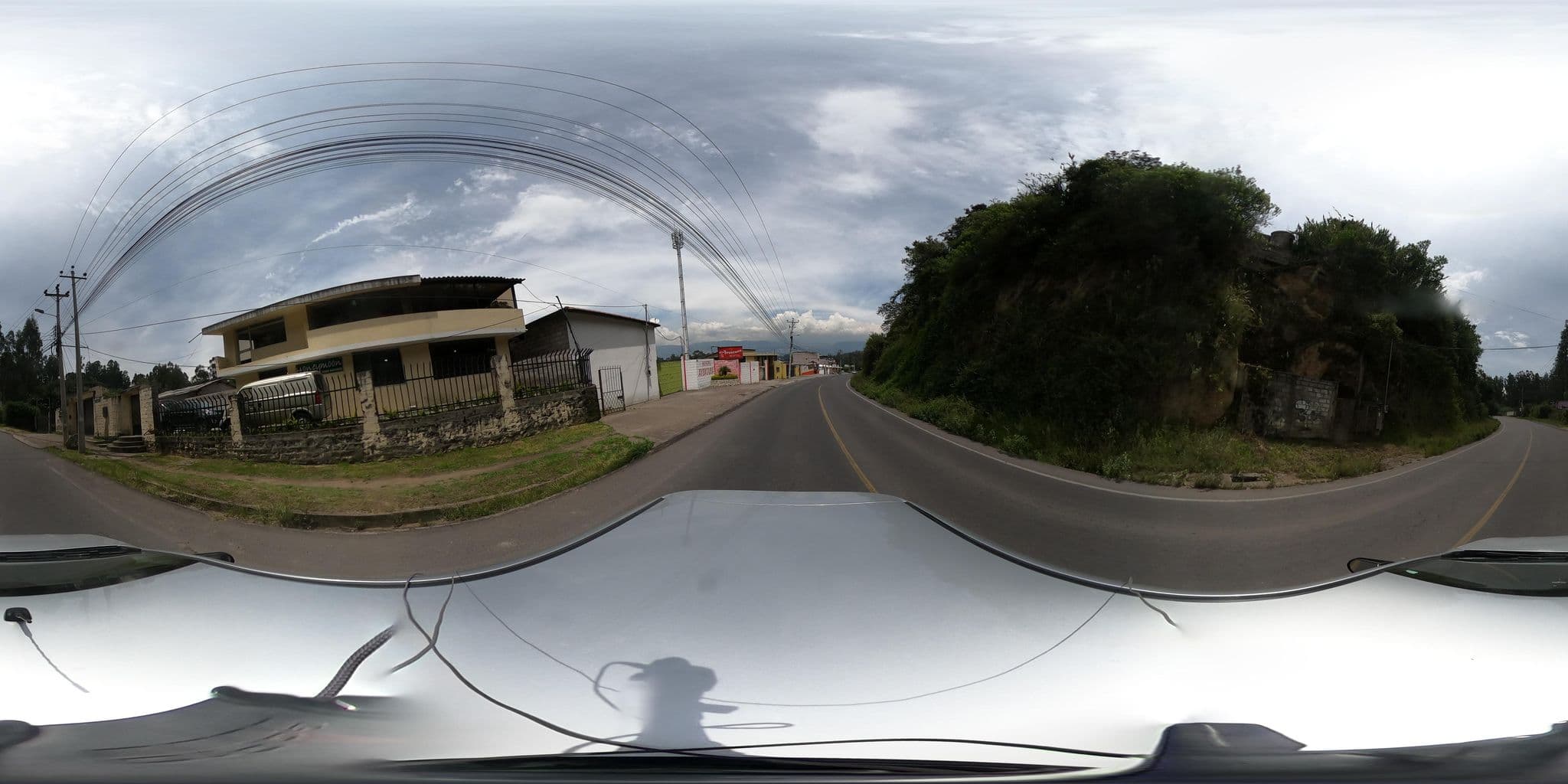 Street view near Hostal "Aventura", Sangolquí — © kaart_2 (CC BY-SA · Mapillary)