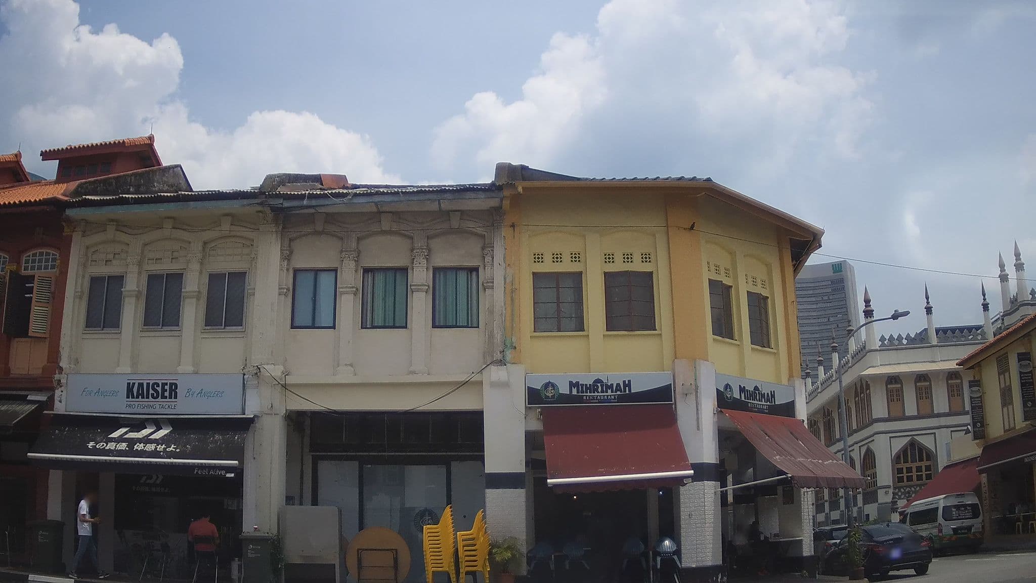 Street view near Code Hostel (Kampong Glam), Lavender — © ashishgrab (CC BY-SA · Mapillary)