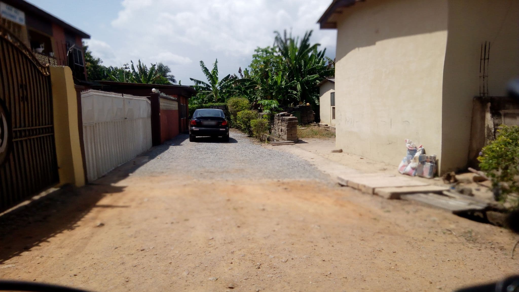 Street view near Fairhill Guest House Annex (Abura), Cape Coast — © pkodame (CC BY-SA · Mapillary)