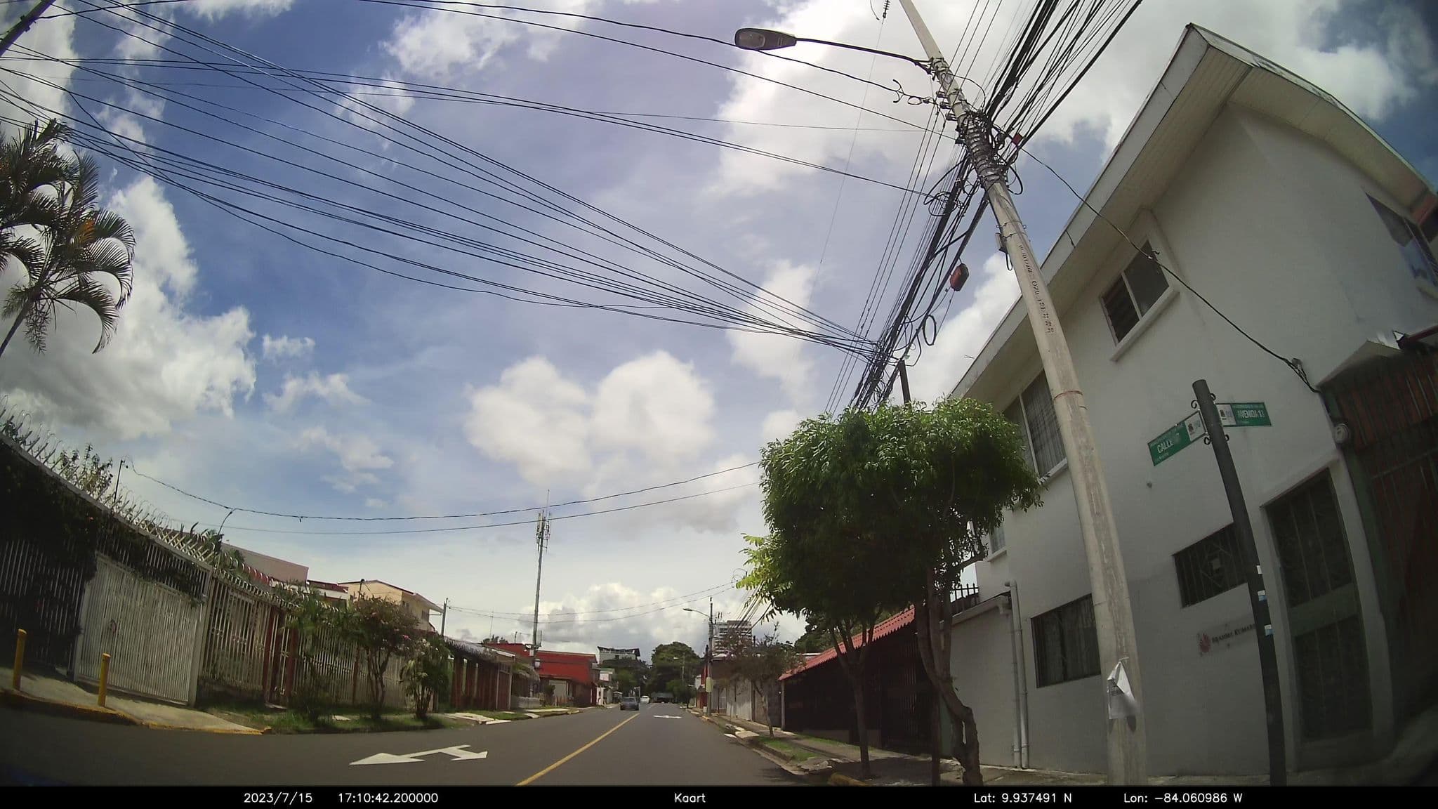 Street view near Chillout Hostel Barrio Escalante · Hostel in San Jose Costa Rica, Calle Blancos — © kaart5 (CC BY-SA · Mapillary)
