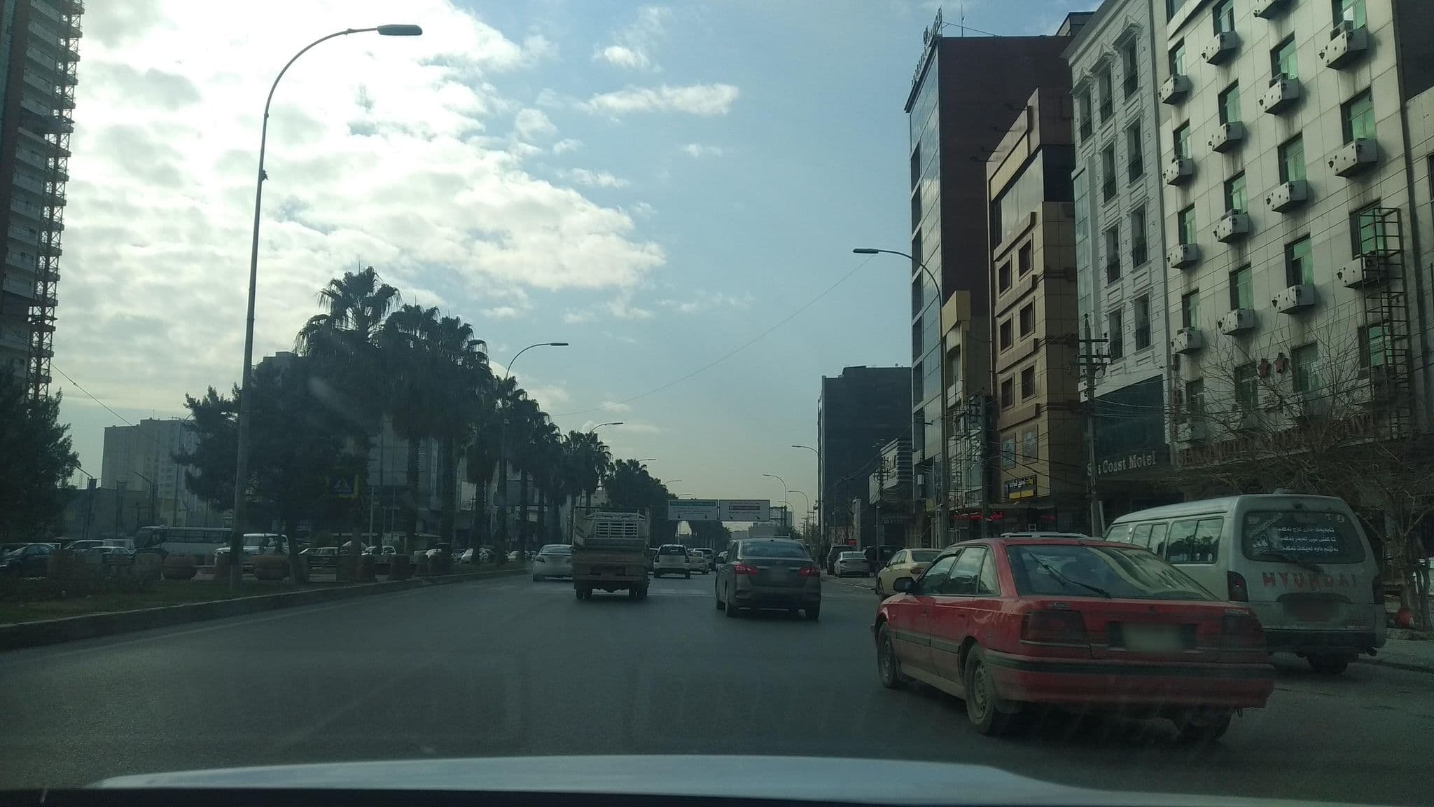 Street view near Erbil Platinum Hotel, Erbil — © muhammadismael (CC BY-SA · Mapillary)
