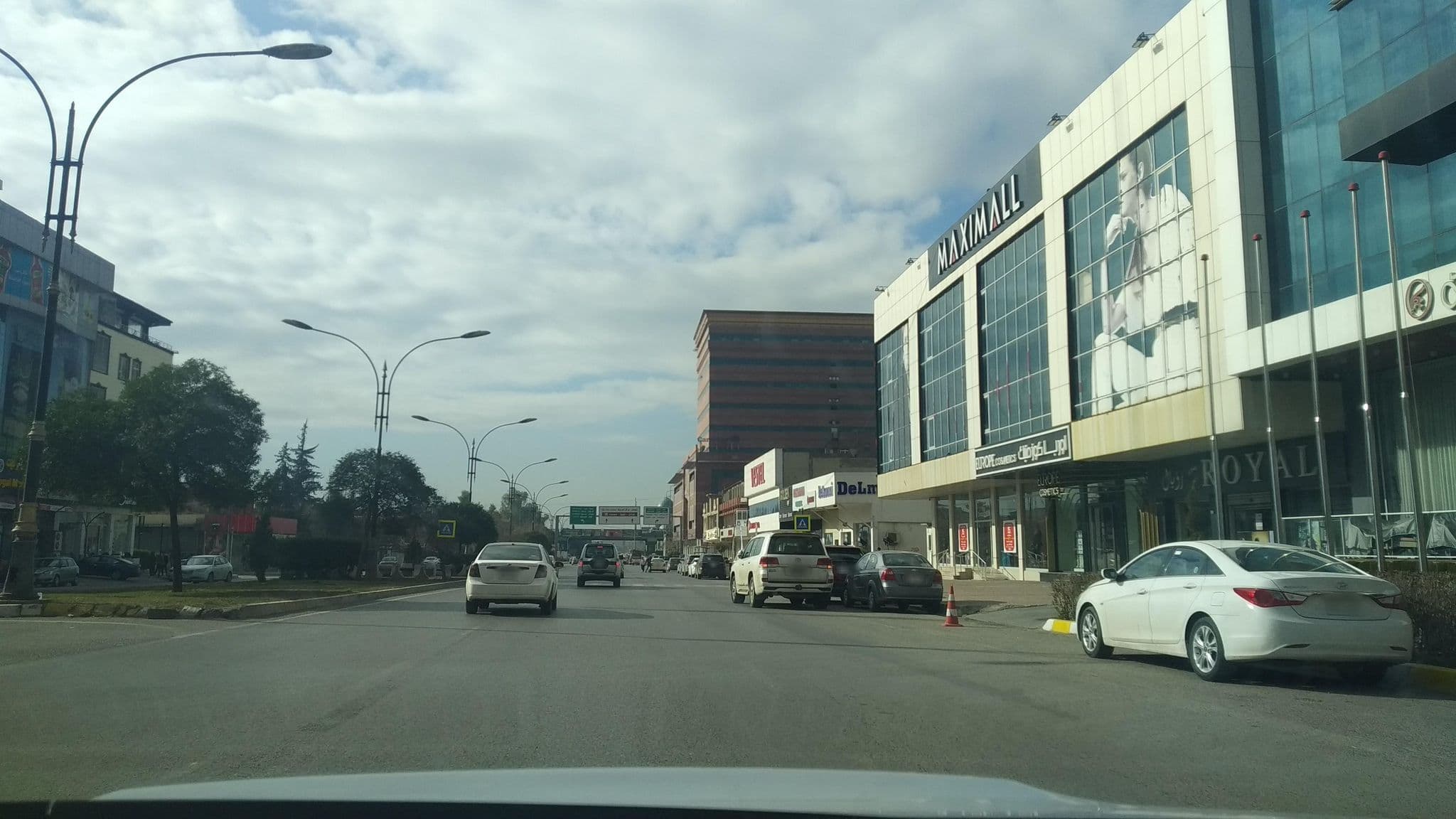 Street view near The Best time hotel, Erbil — © muhammadismael (CC BY-SA · Mapillary)