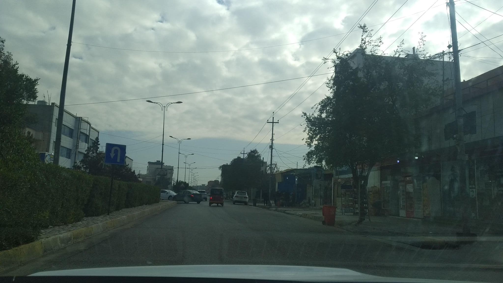 Street view near Madera Hotel, Erbil — © muhammadismael (CC BY-SA · Mapillary)
