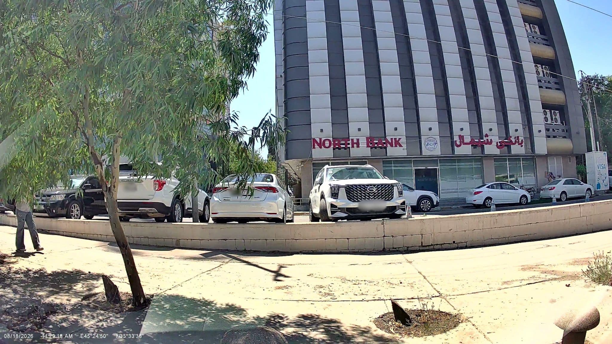 Street view near فندق و موتيل رزكاري تازة في السليمانية Rzgari Taza Hotel and Motel Sulaimanay, Sulaymaniyah — © rawaz85 (CC BY-SA · Mapillary)