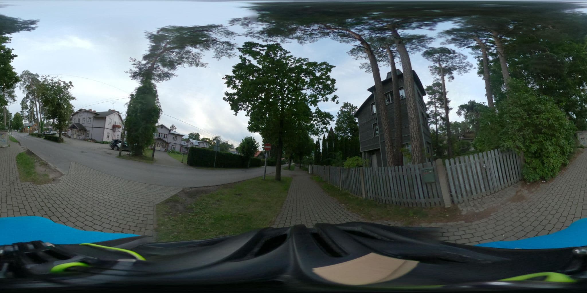 Street view near Viesnīca Elīna, Jūrmala — © ursus (CC BY-SA · Mapillary)