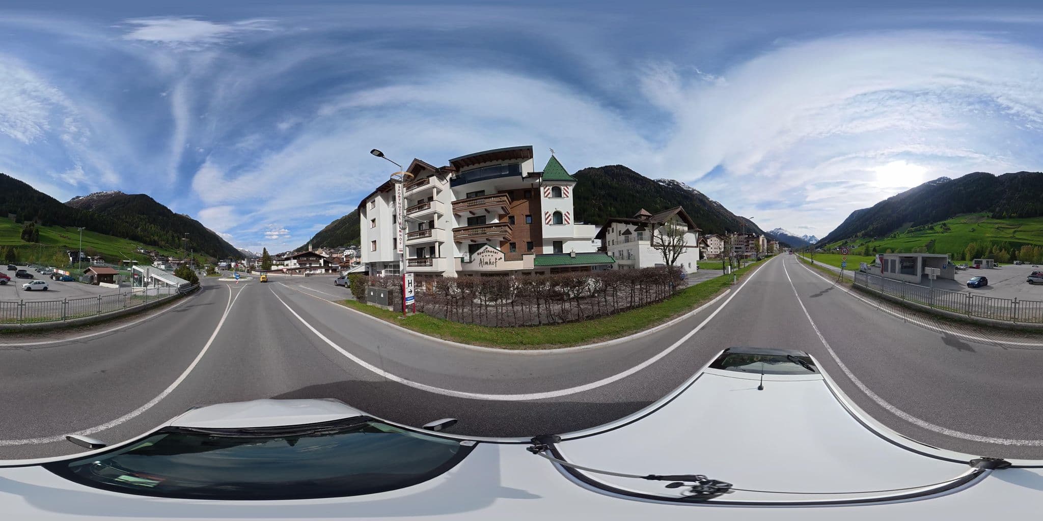 Street view near Sporthotel Almhof, Ischgl