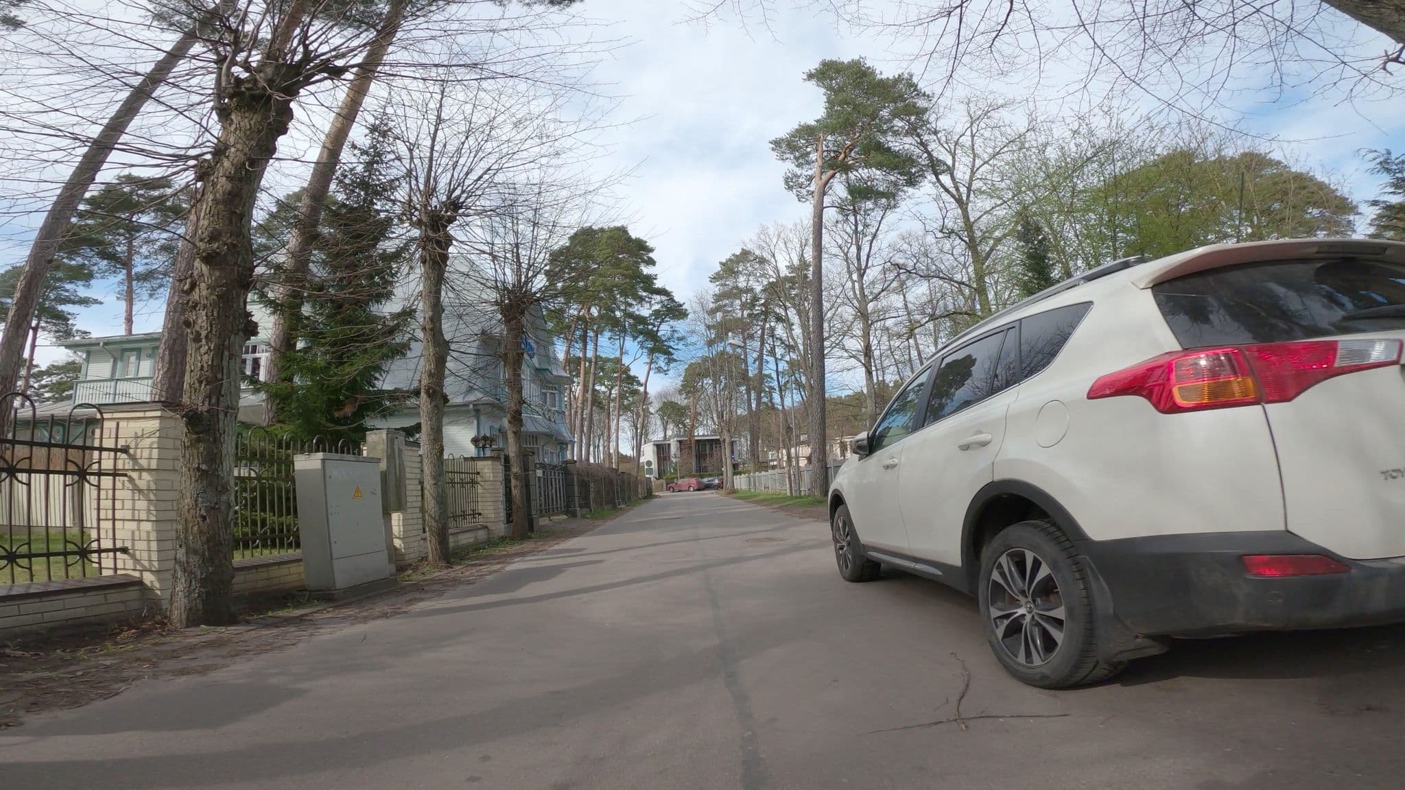 Street view near Juras Banga, Jūrmala — © hellphoto (CC BY-SA · Mapillary)