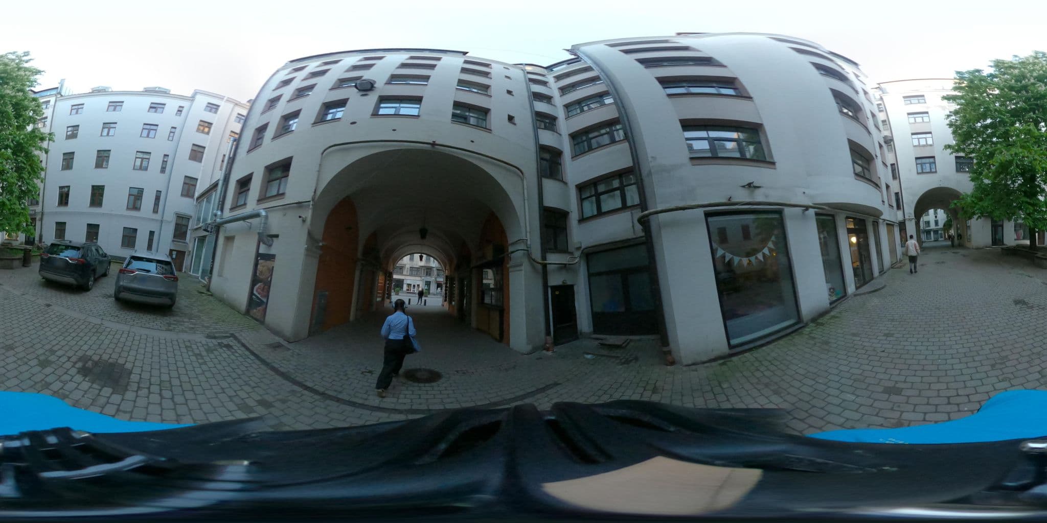 Street view near Smart Inn, Riga — © ursus (CC BY-SA · Mapillary)