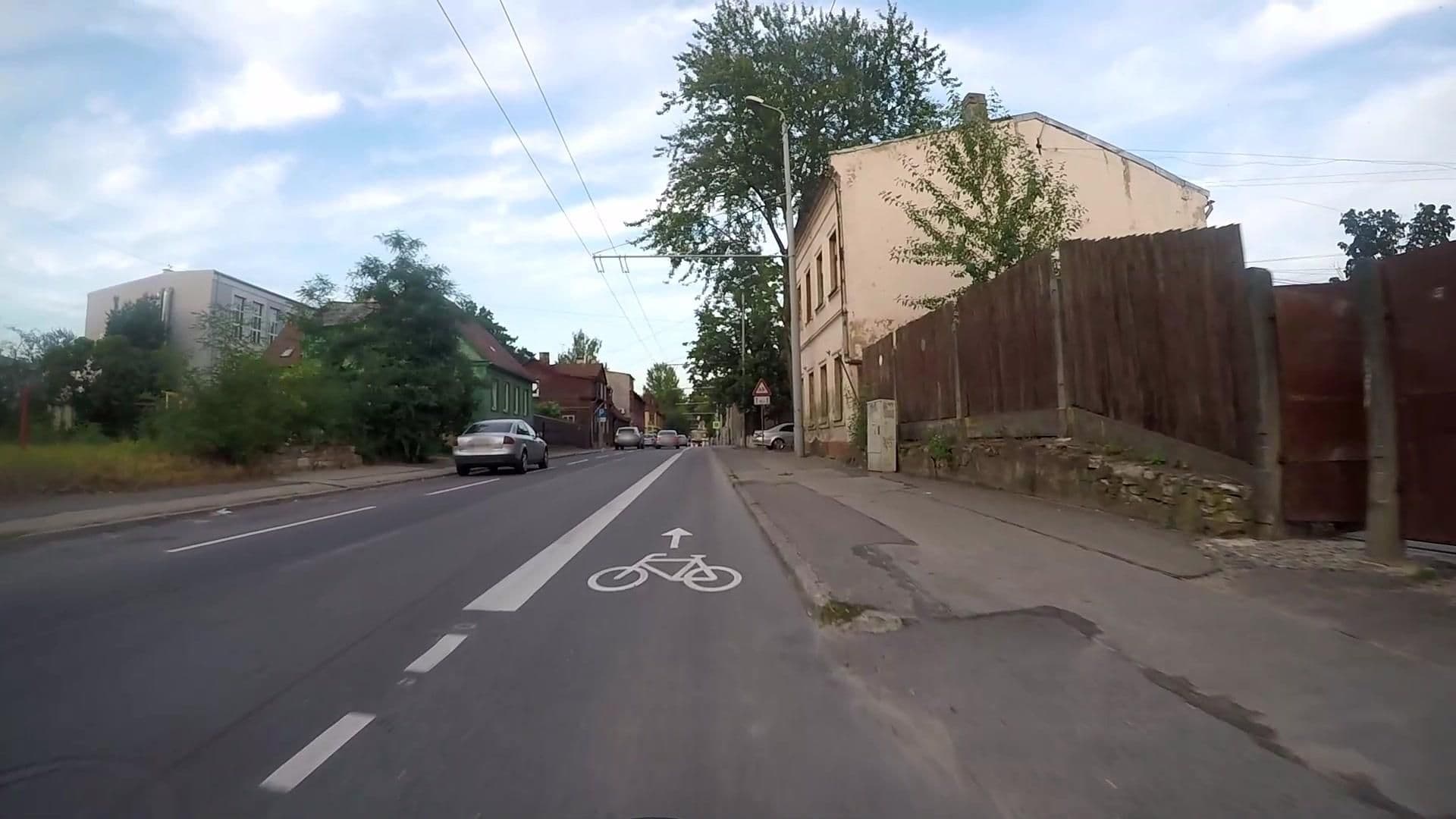 Street view near Pink House, Dārzciems — © hellphoto (CC BY-SA · Mapillary)