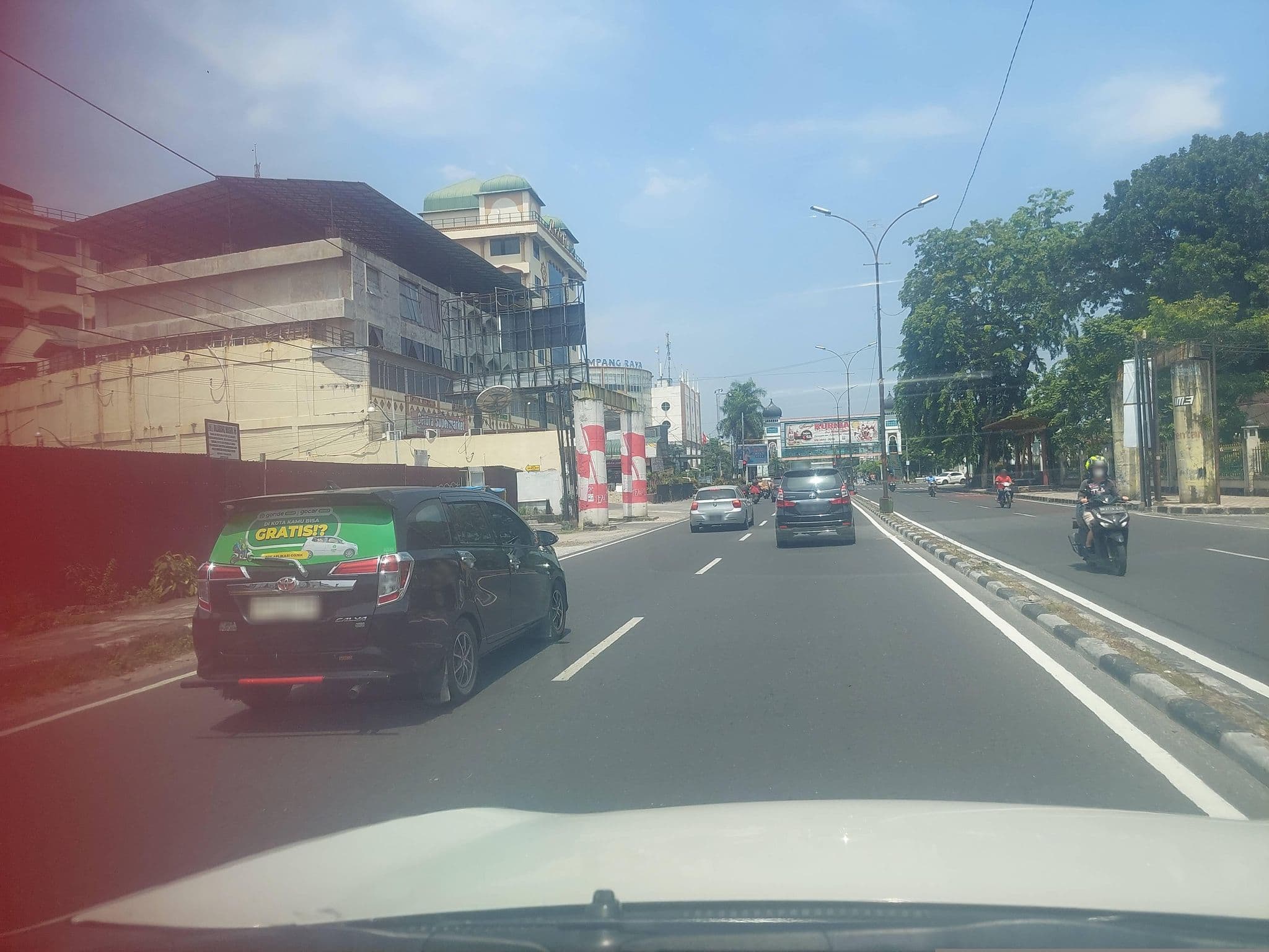 Street view near Grand Sri Intan, Medan