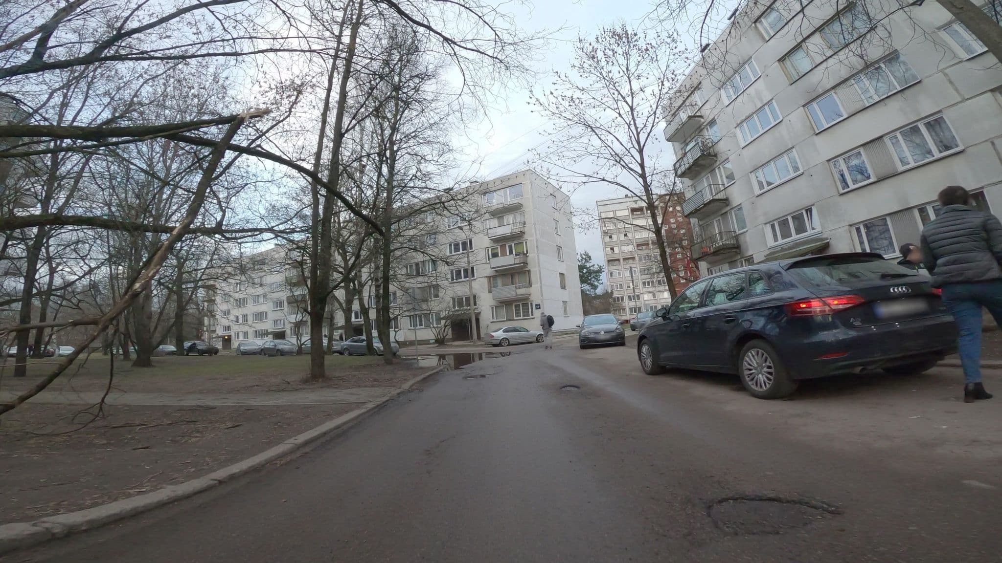 Street view near Cat Garden Premium Apartments Riga (short-term rent), Dārzciems — © hellphoto (CC BY-SA · Mapillary)