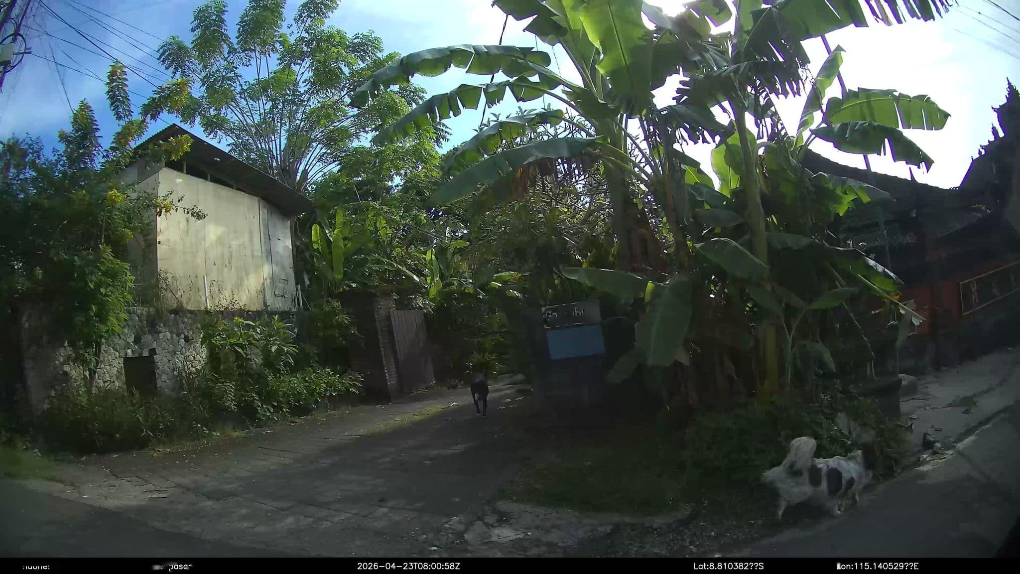 Street view near Villa Santai, Jimbaran