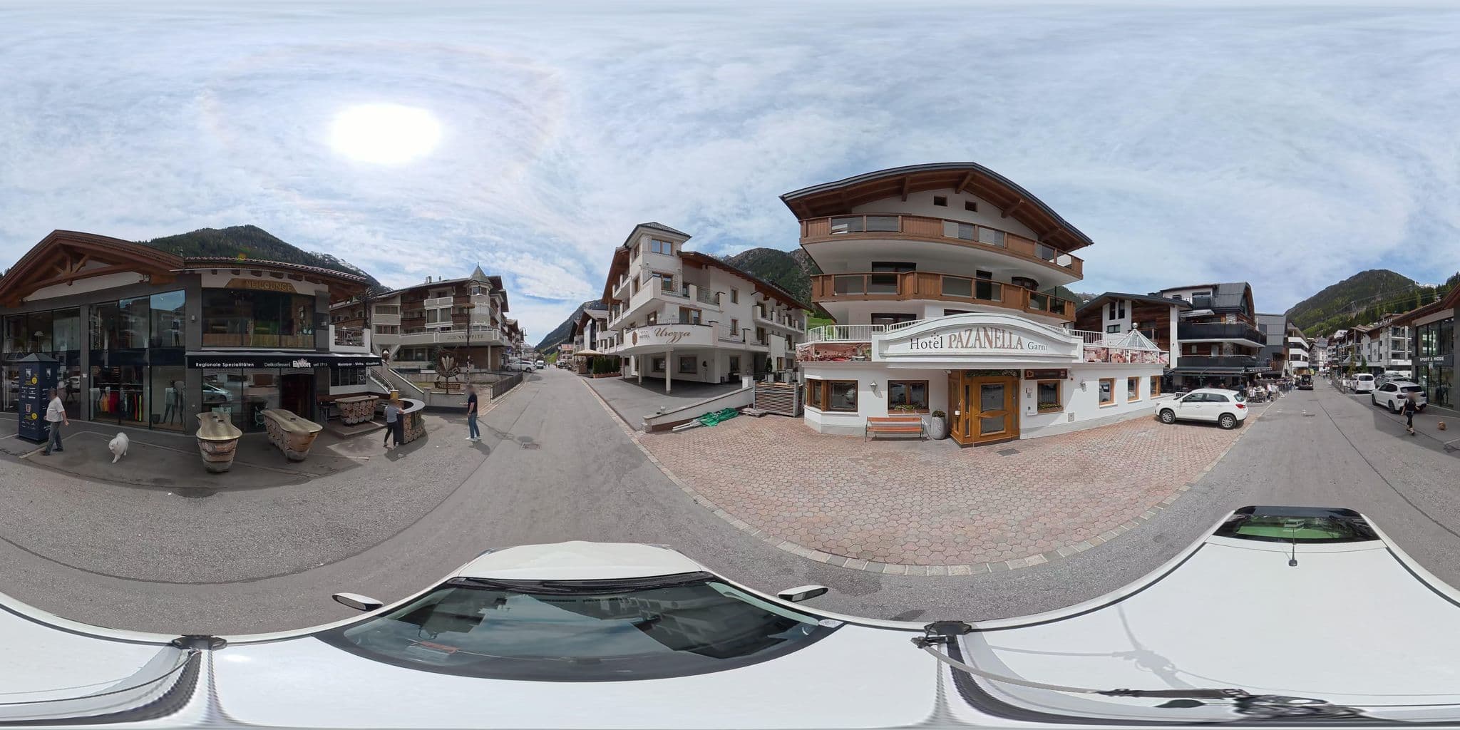 Street view near Hotel Pazanella, Ischgl