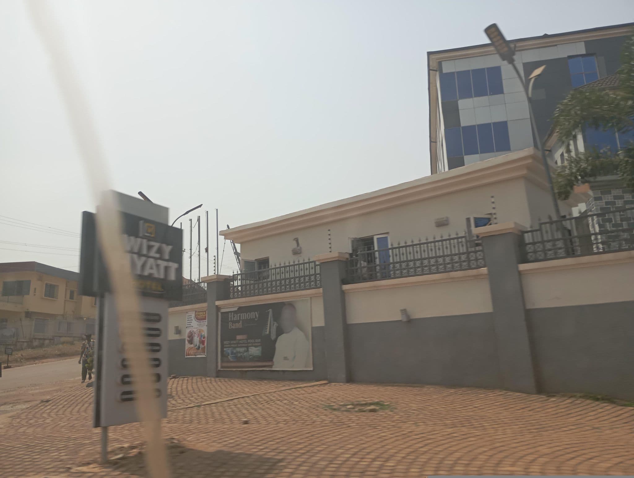 Street view near wizy Hyatt Hotel, Enugu — © Chisom (CC BY-SA · Mapillary)