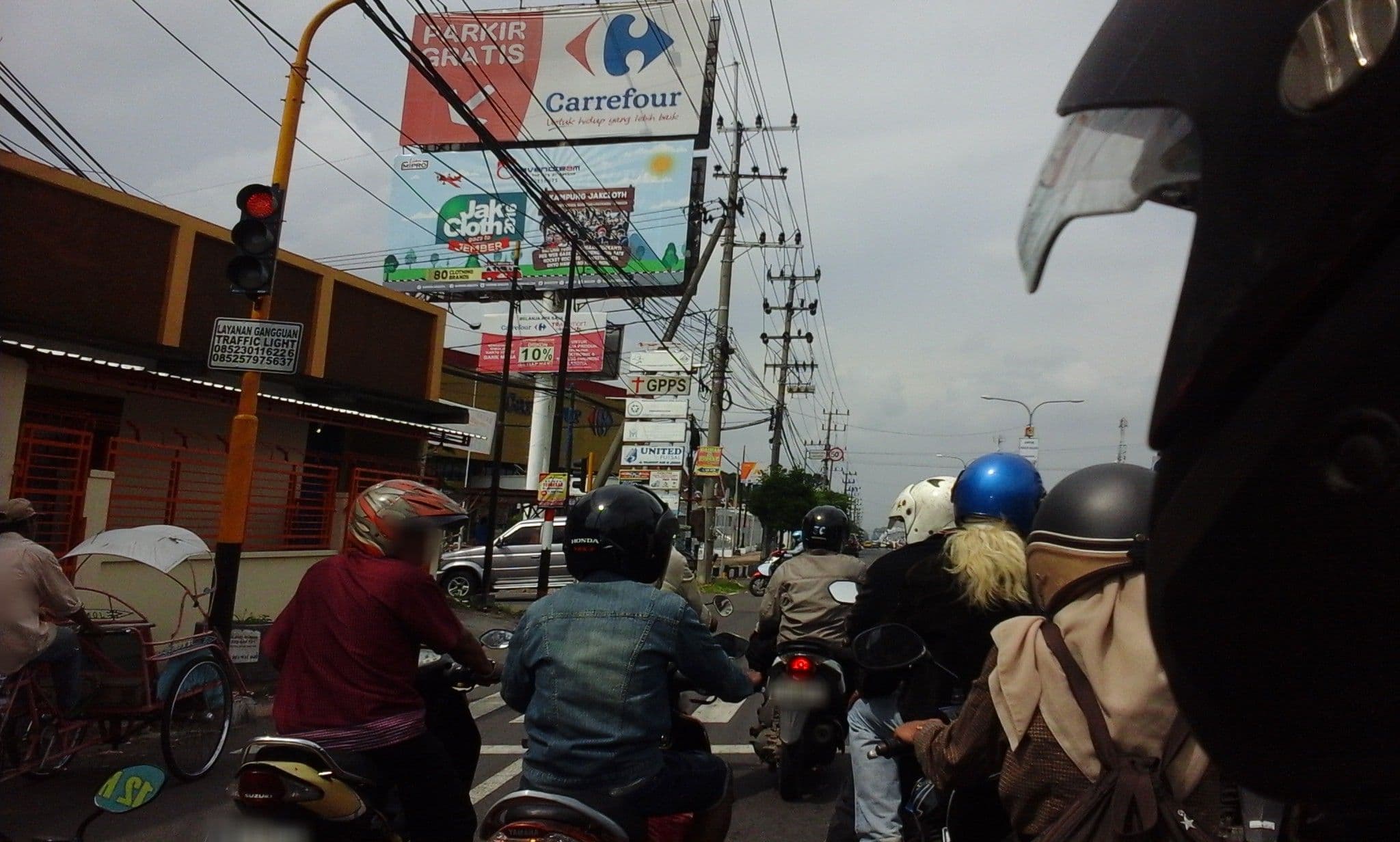 Street view near Diki Home, Jember — © arizalkawamuna (CC BY-SA · Mapillary)