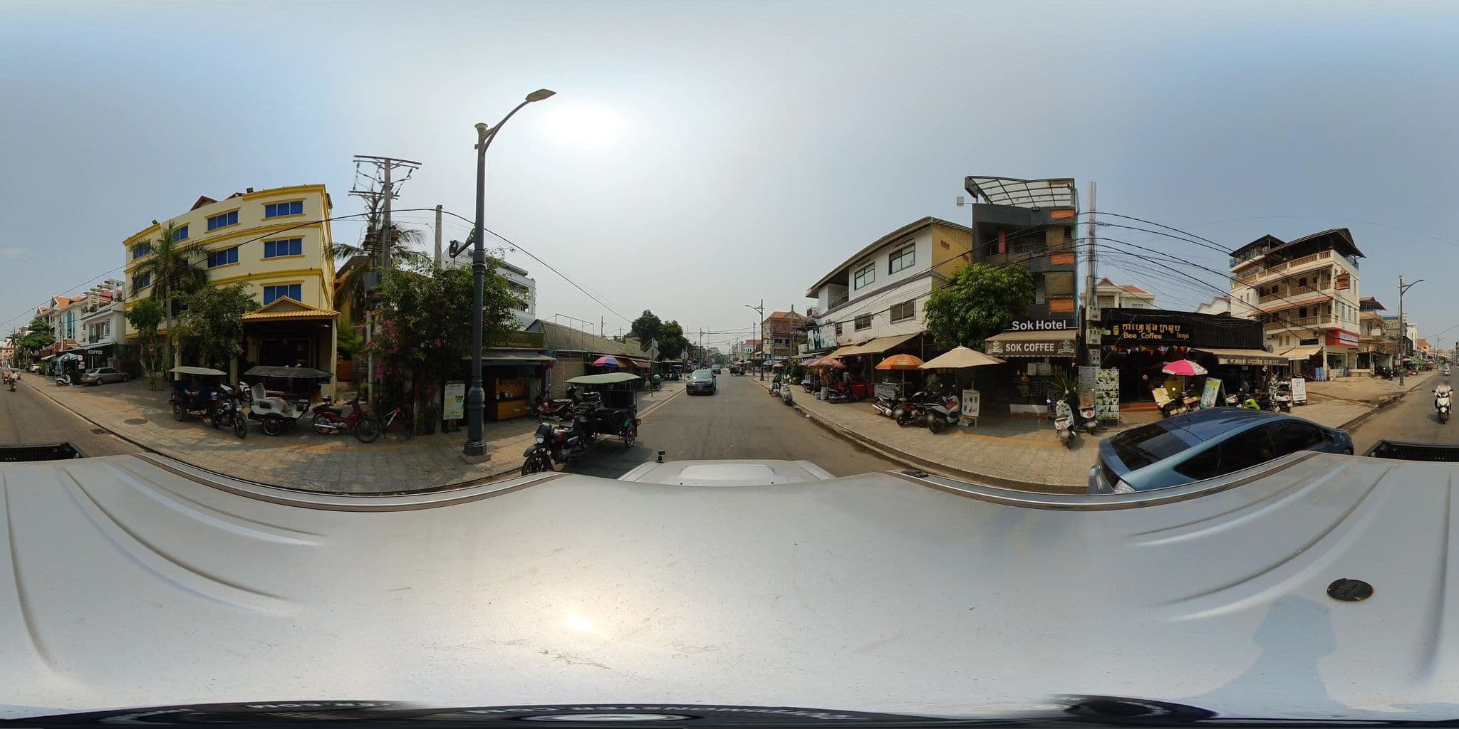 Street view near Parklane Hotel, Siem Reap, Siem Reap — © ThailandCambodia (CC BY-SA · Mapillary)