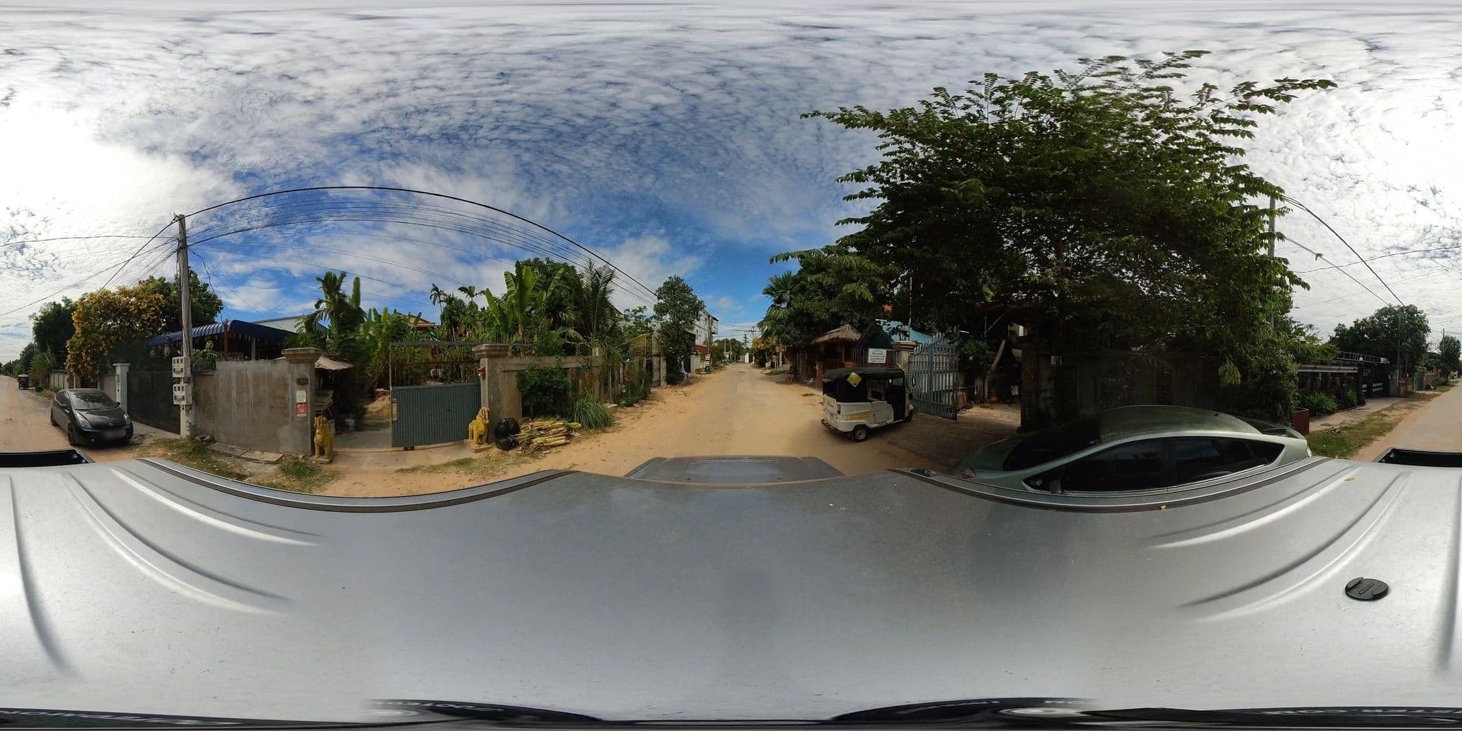 Street view near Old Khmer Wooden House, Siem Reap — © ThailandCambodia (CC BY-SA · Mapillary)