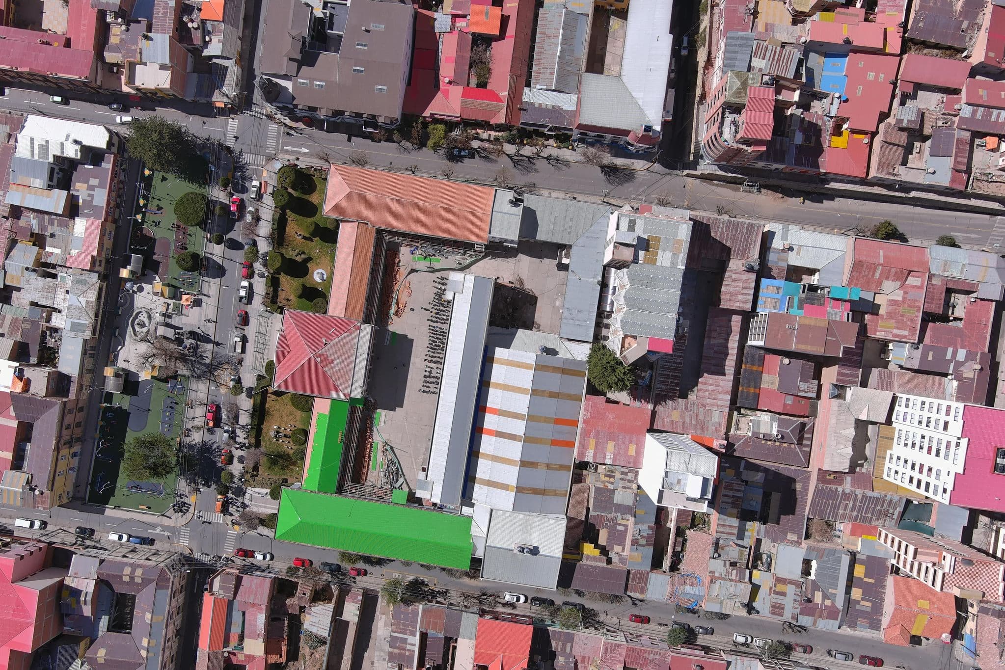 Street view near Principe Alexander, Oruro — © rodolfovar (CC BY-SA · Mapillary)
