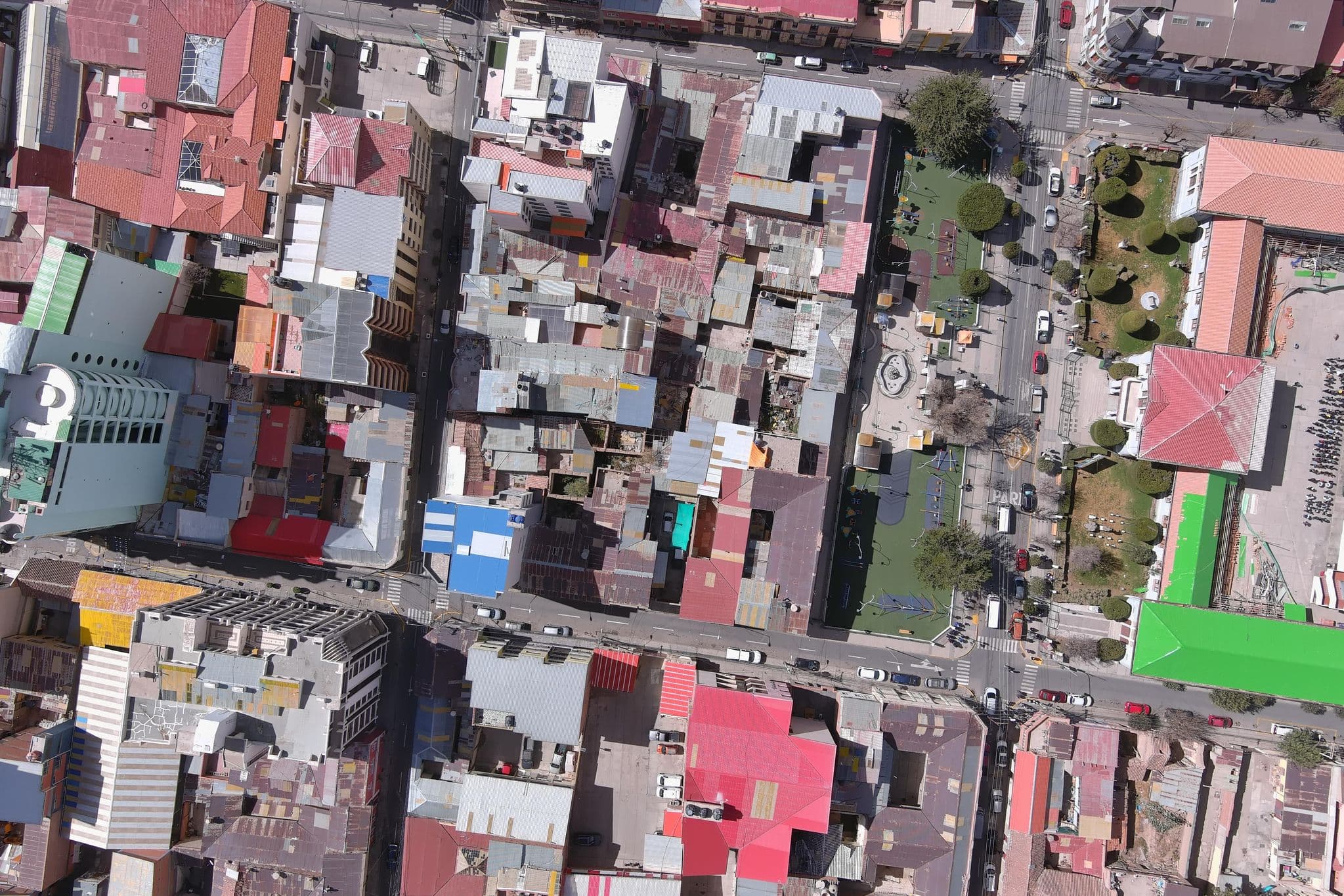 Street view near Hostal Gama's, Oruro — © rodolfovar (CC BY-SA · Mapillary)