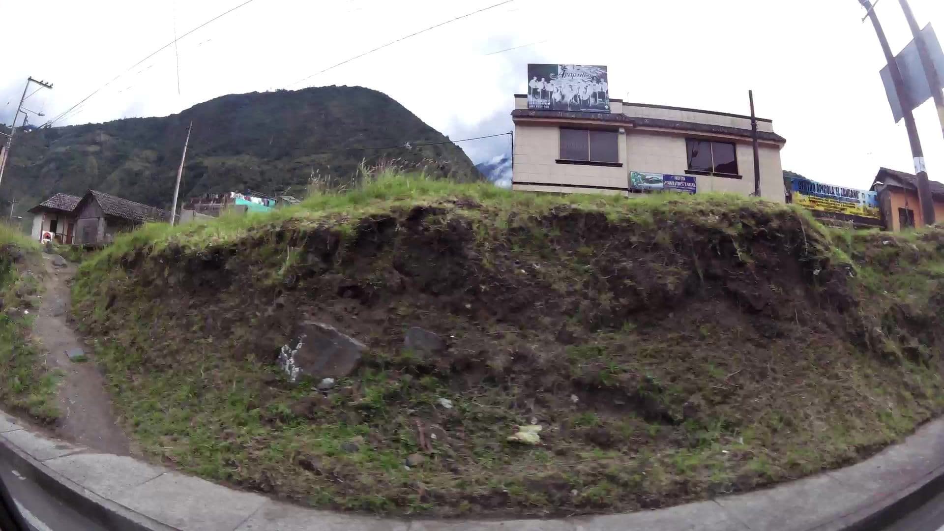 Street view near Montano Camping & Hostel, Baños — © kaartcam (CC BY-SA · Mapillary)