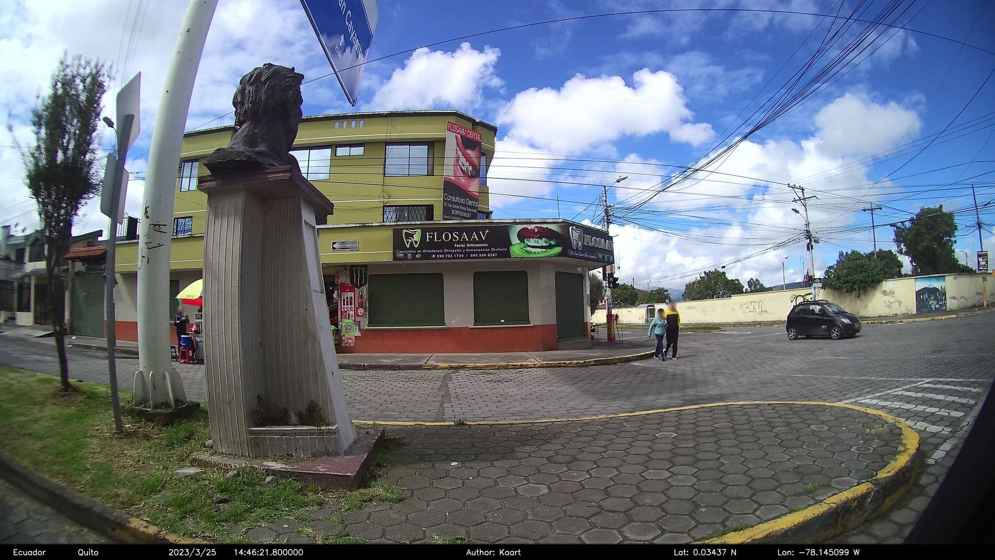 Street view near Suit Relax Con todos los servicios, Cayambe — © kaart_2 (CC BY-SA · Mapillary)