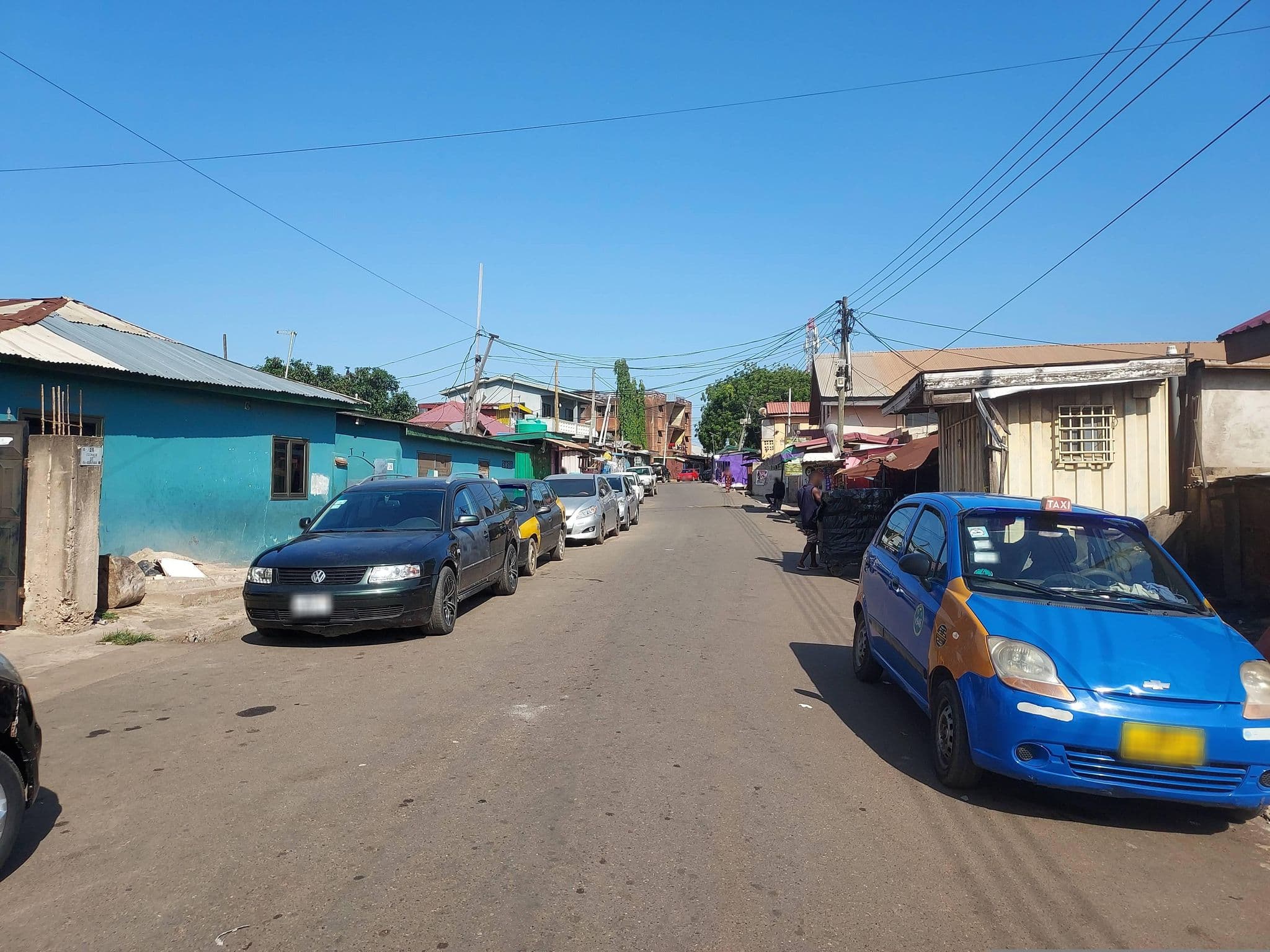 Street view near Rising Phoenix Magic Beach-double, Accra — © Berchiepratt03 (CC BY-SA · Mapillary)
