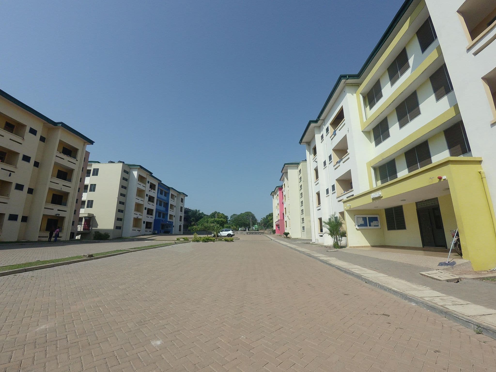 Street view near UHAS Asogli Hostel, Ho — © cmenttor (CC BY-SA · Mapillary)