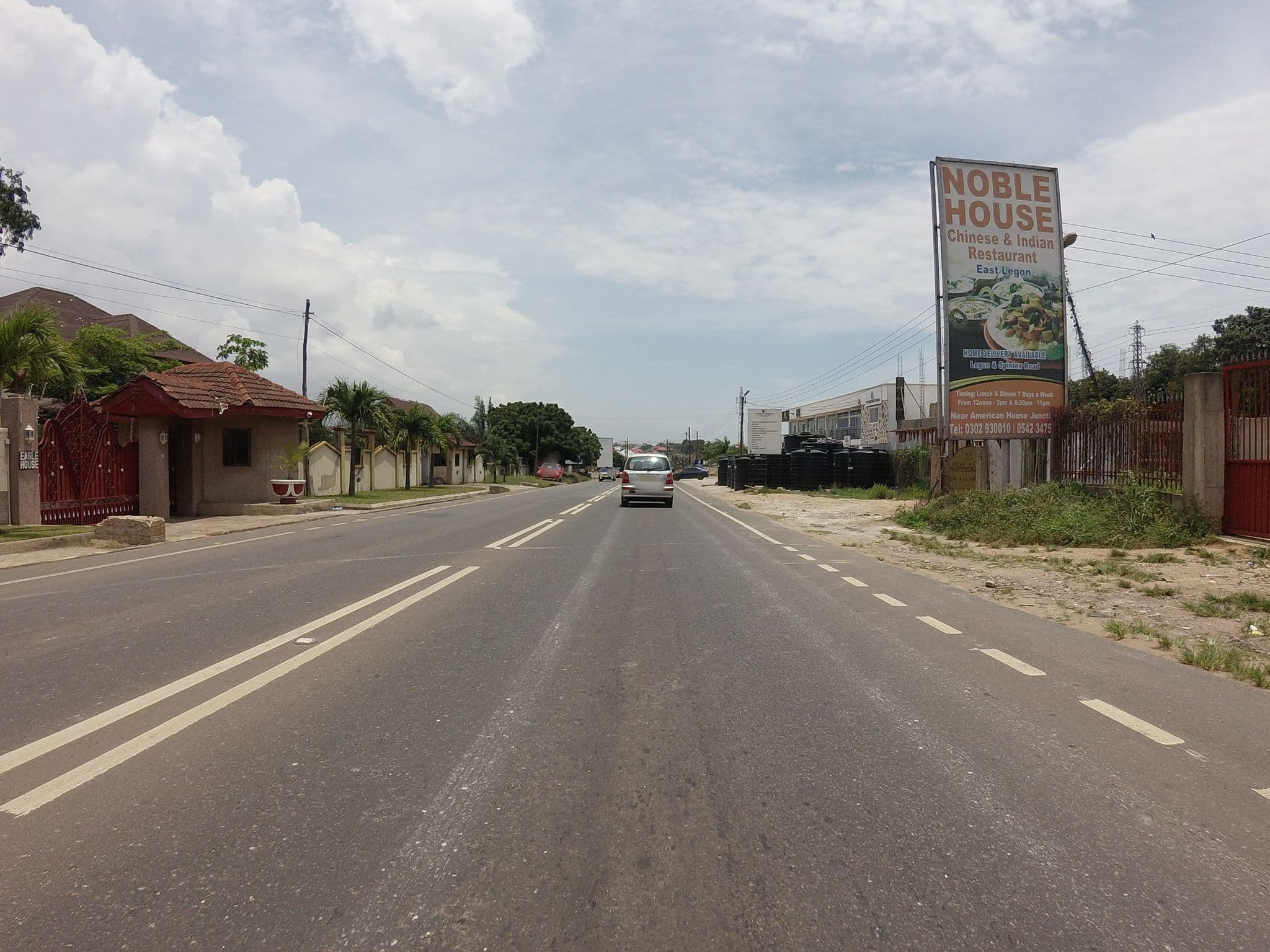 Street view near Accra Luxury Apartments at Silicon Square, Medina Estates — © mawutor (CC BY-SA · Mapillary)