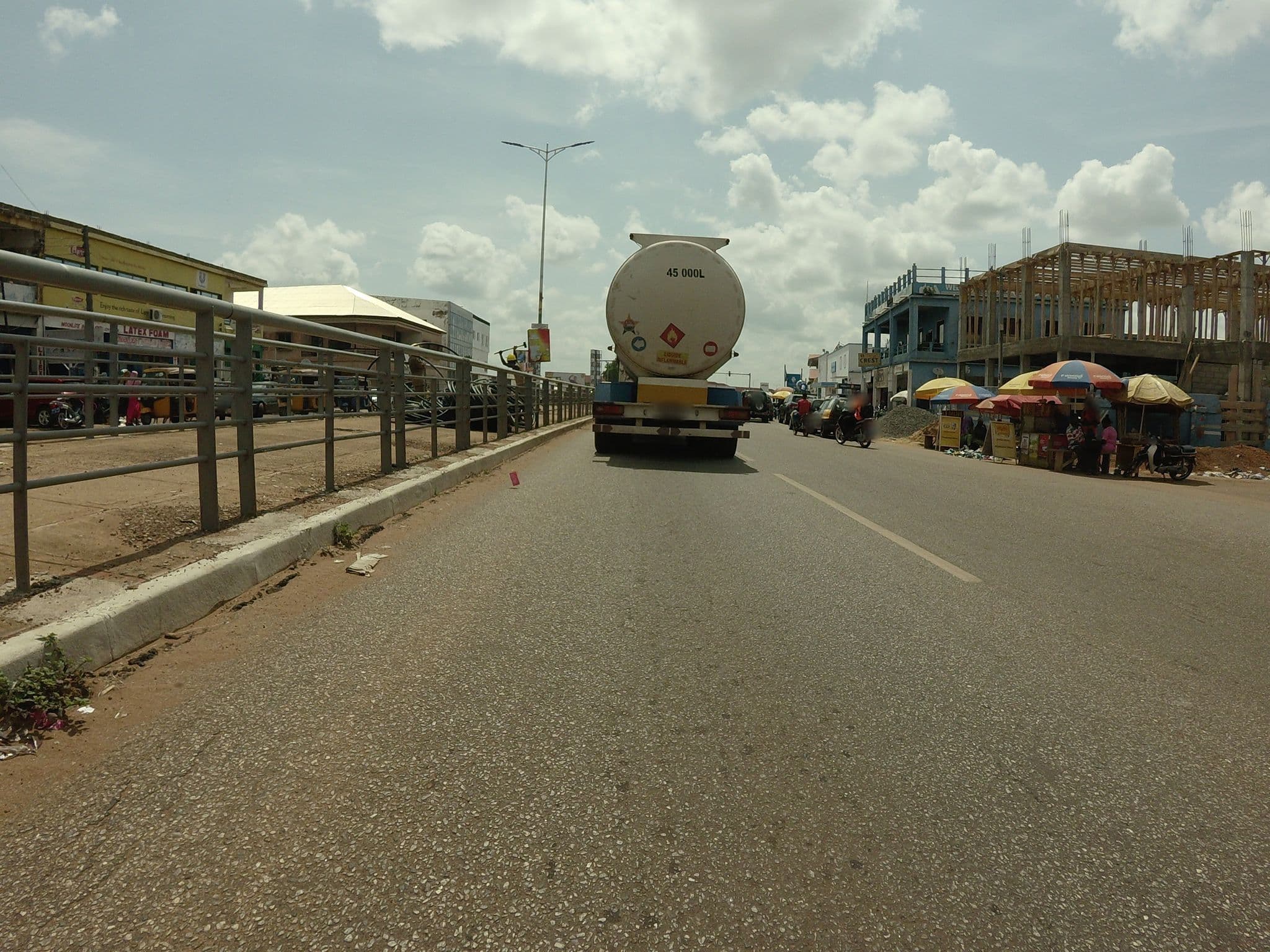 Street view near Gidi Lodge, Tamale — © enock4seth (CC BY-SA · Mapillary)