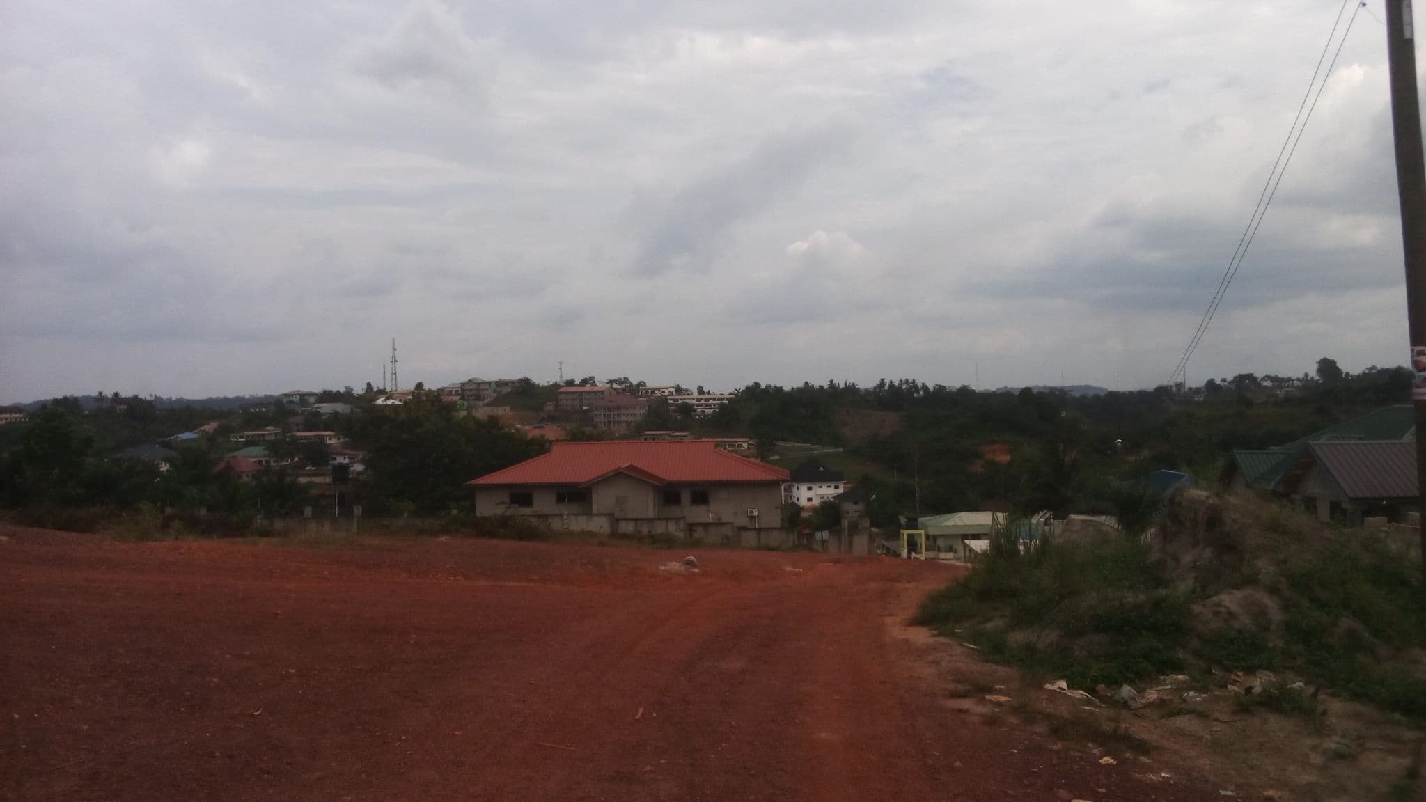 Street view near R&M Hostel, Tarkwa — © enock4seth (CC BY-SA · Mapillary)