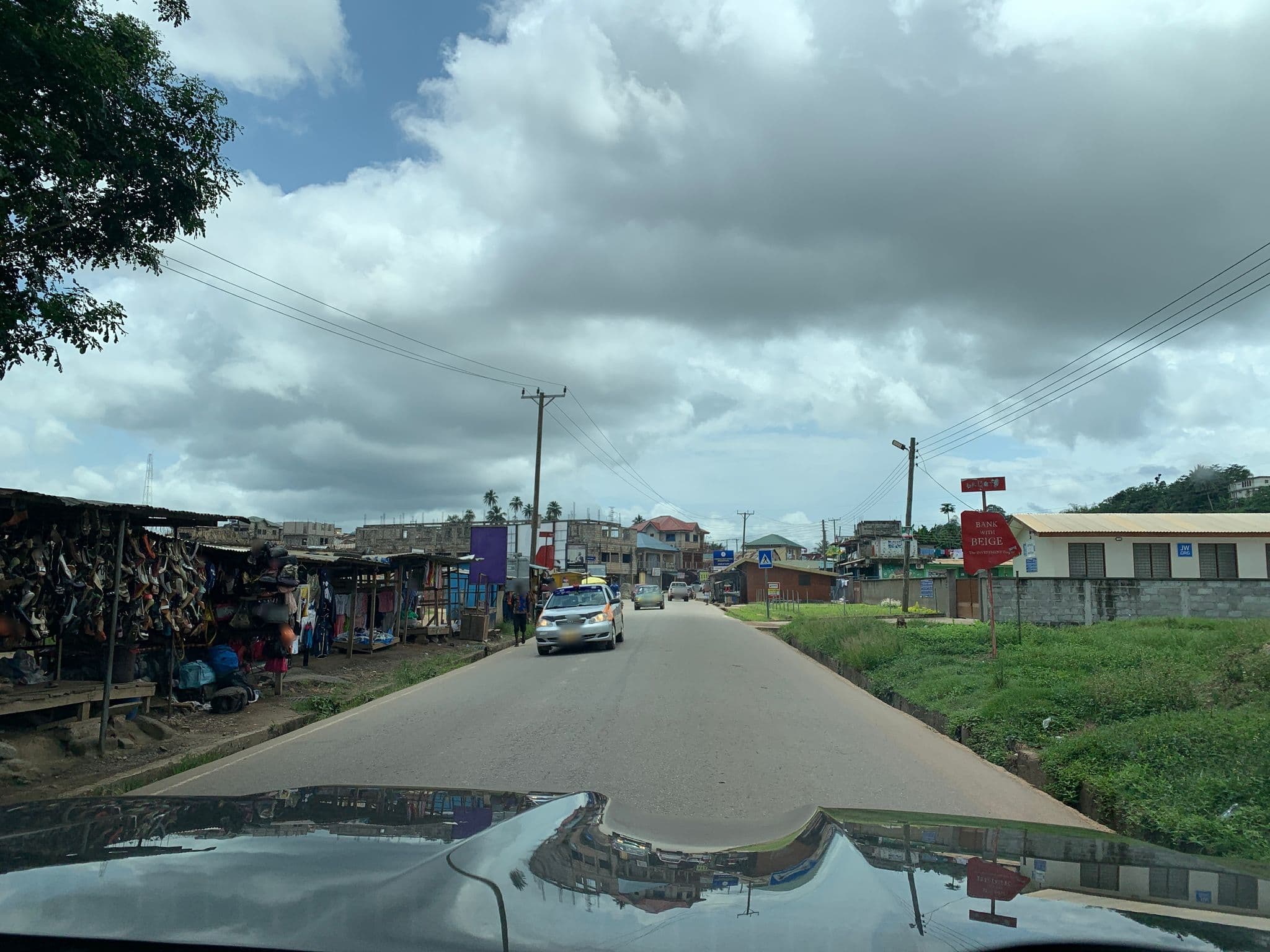 Street view near GOLDBELT HOSTEL LTD, Tarkwa — © jayitio (CC BY-SA · Mapillary)