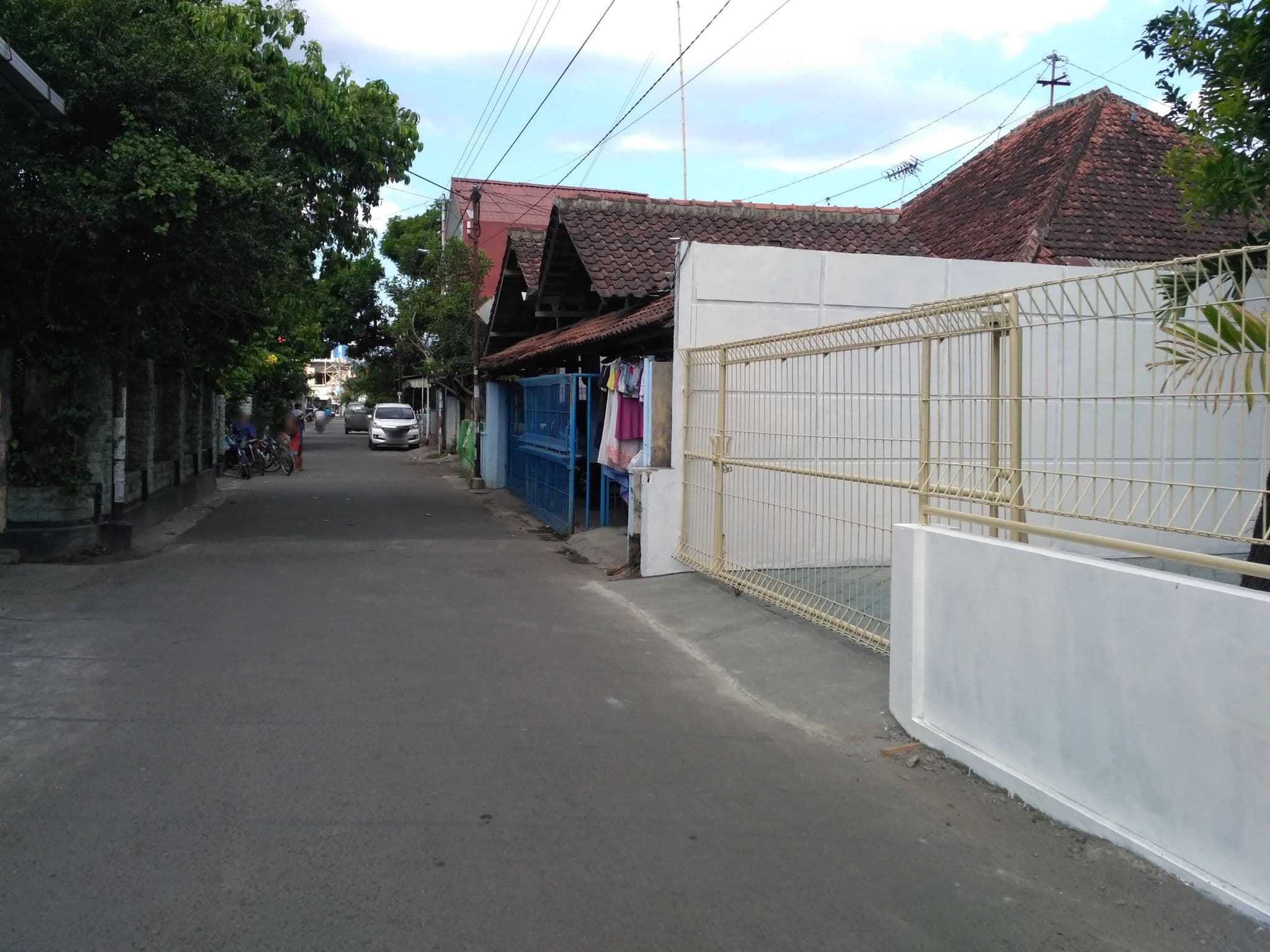 Street view near Venezia Garden Homestay, Yogyakarta