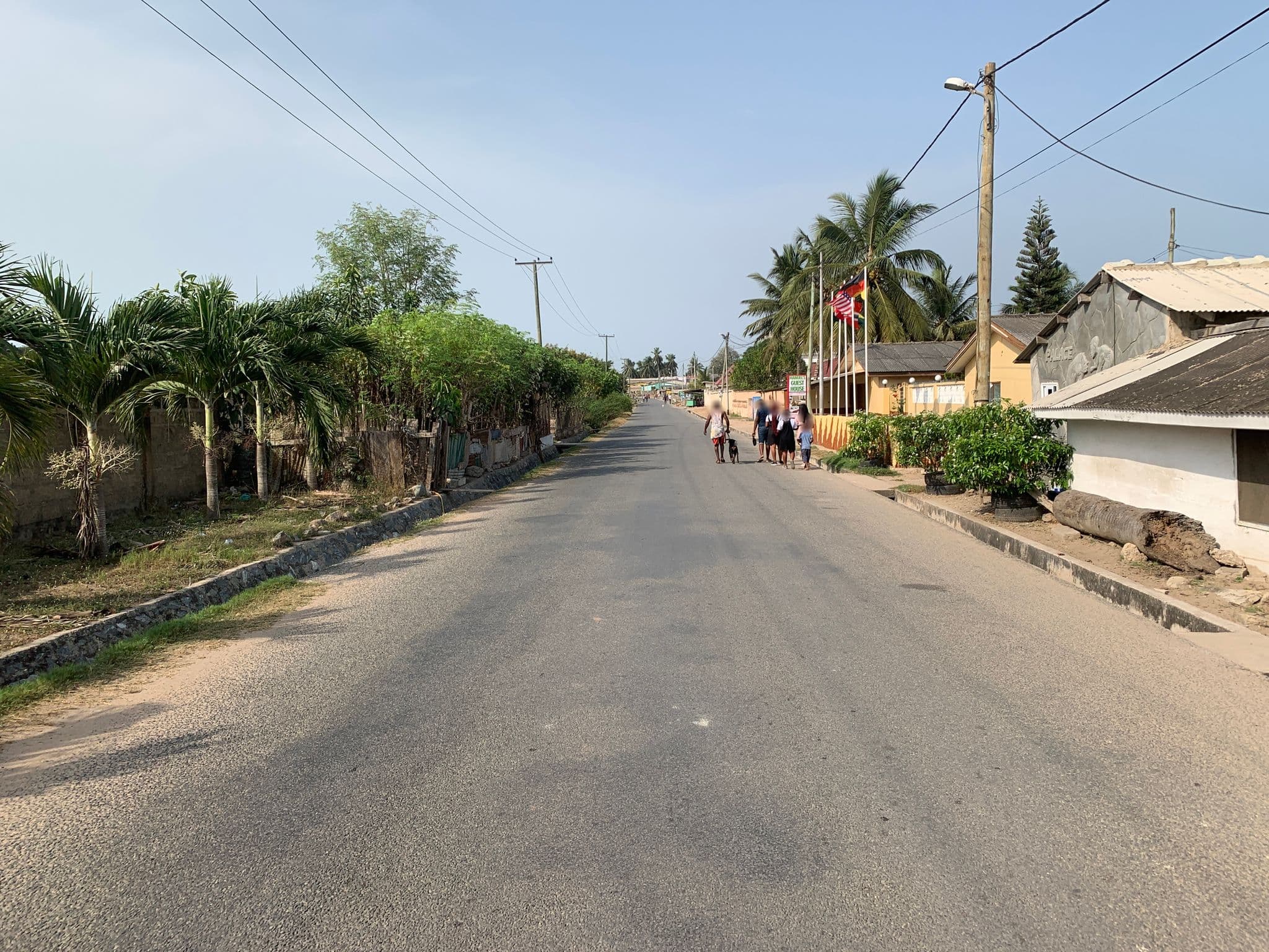 Street view near Manuel‘s Guest House Bar & Restaurant, Winneba — © amedsanda (CC BY-SA · Mapillary)